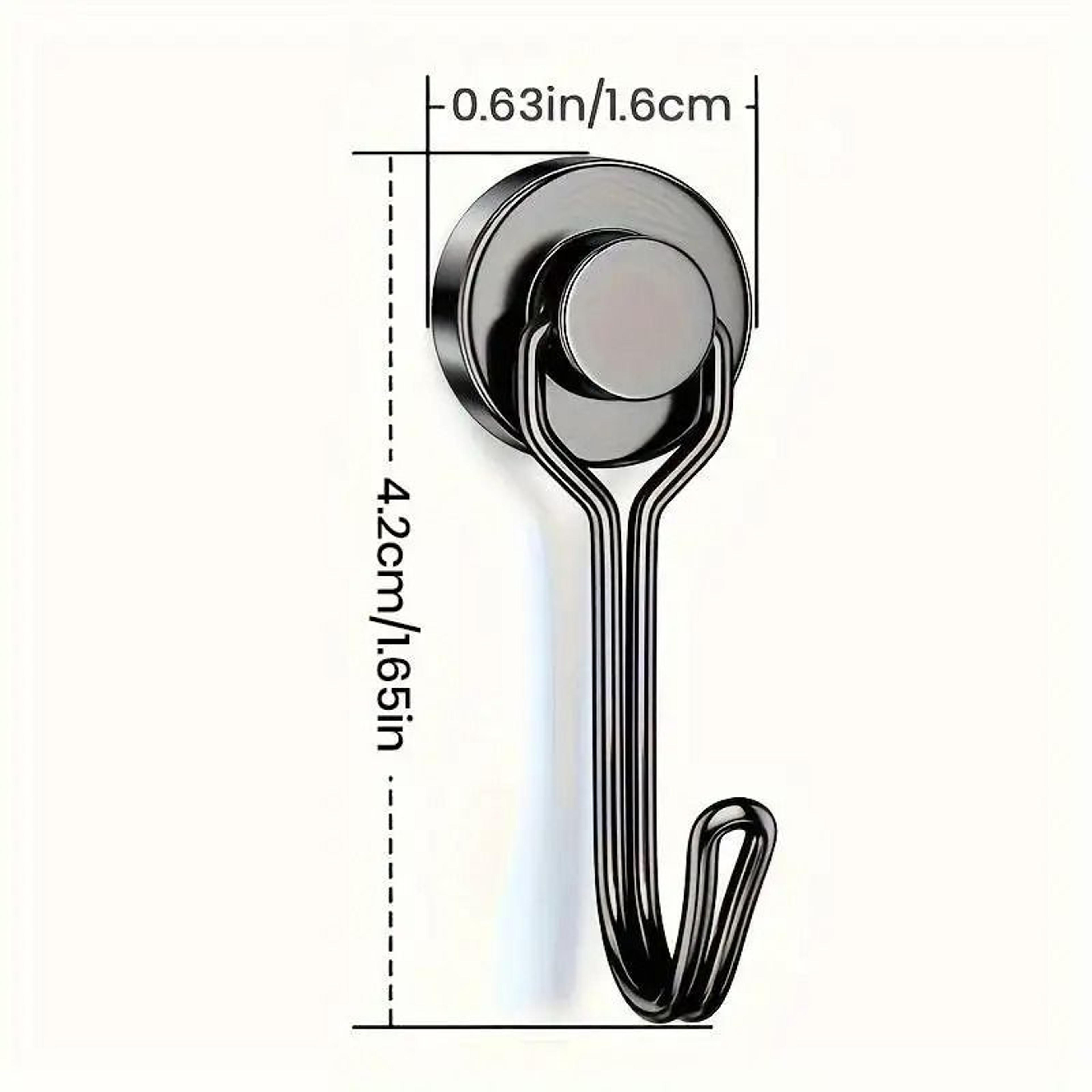 Three Piece Strong Black Magnet Hanger Set 3