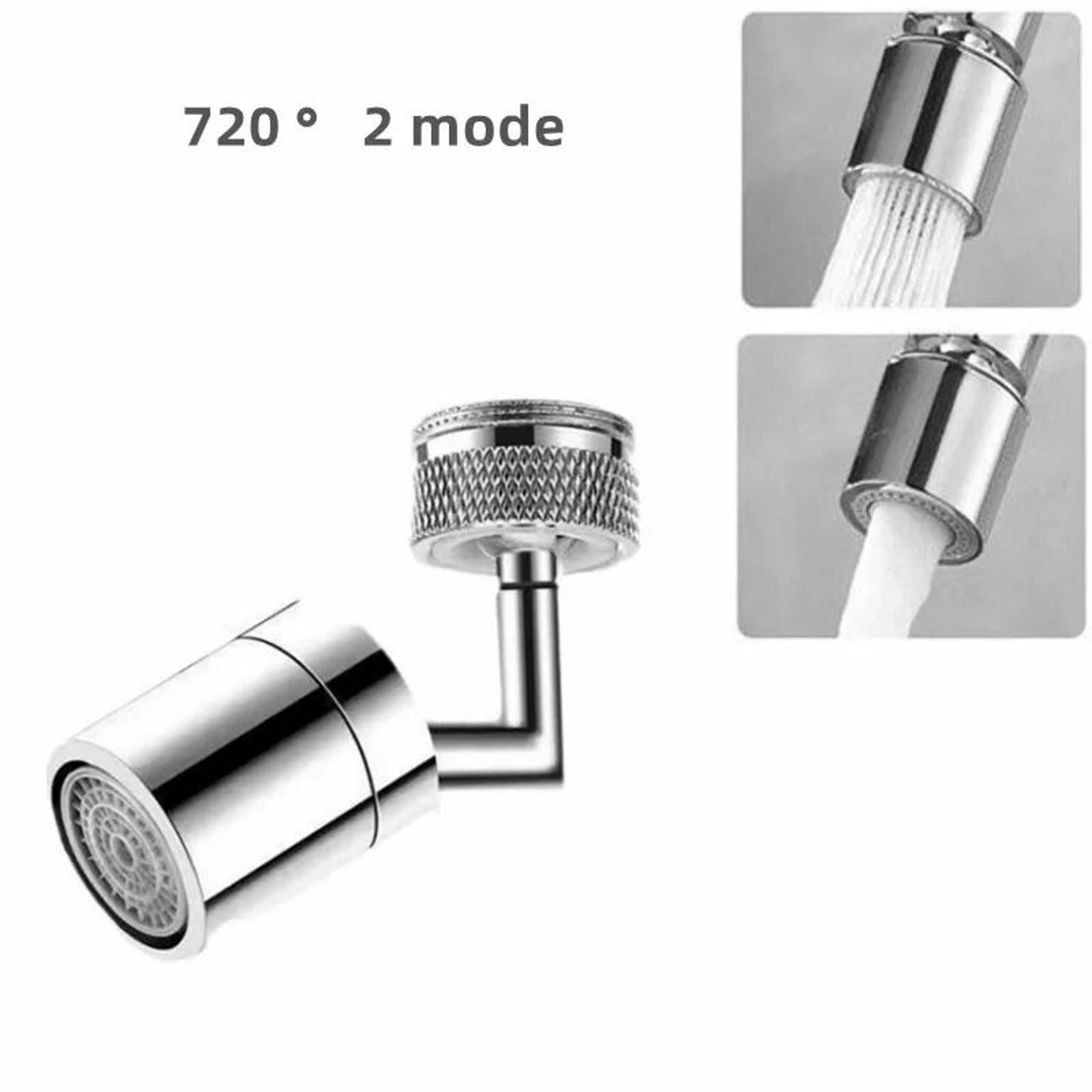 Flexible Rotating Faucet Extender And Sprayer 1