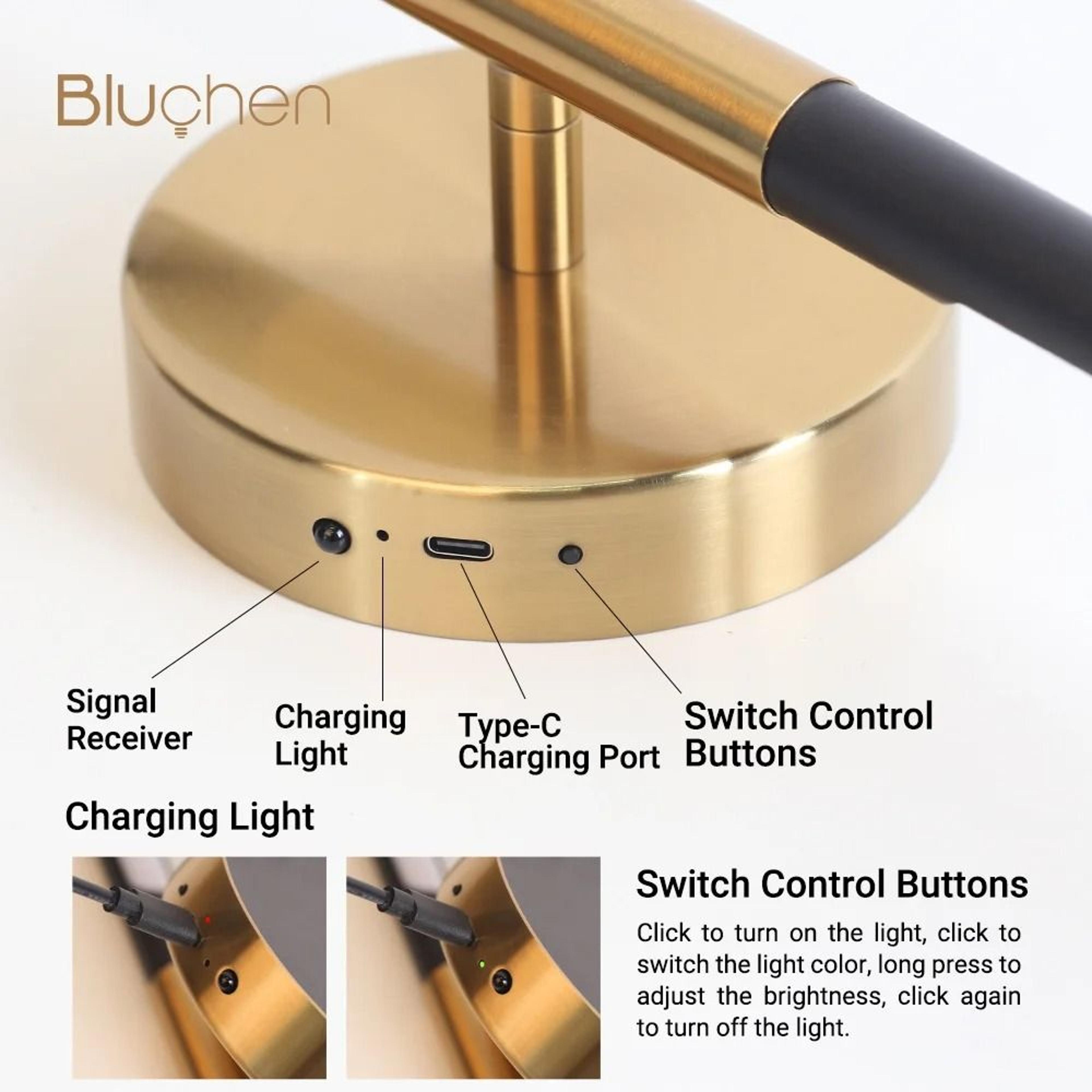 4400mAh Rechargeable Magnetic LED Wall Light With Remote Control 3