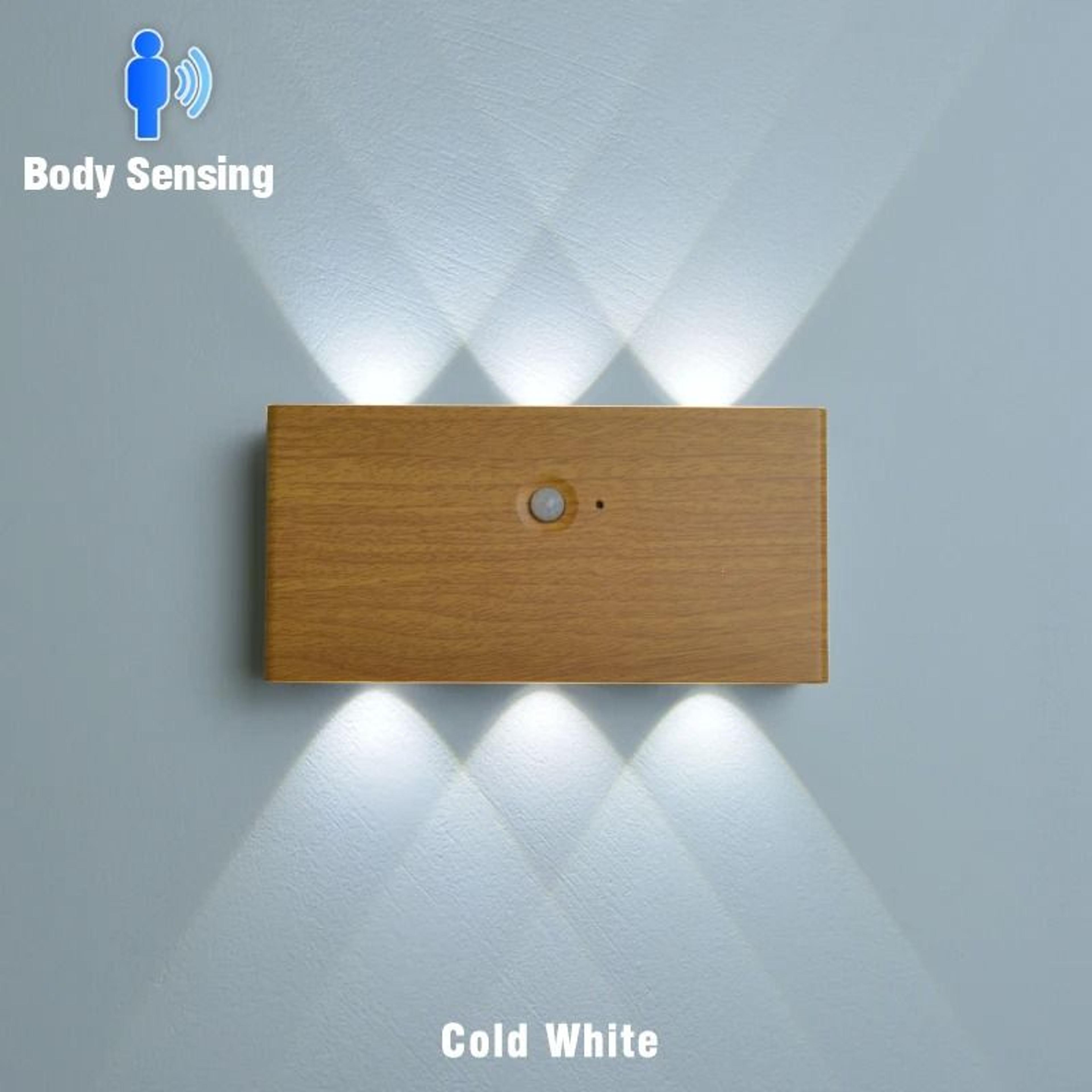 5200mAh Rechargeable Motion Sensor LED Wall Sconce 5