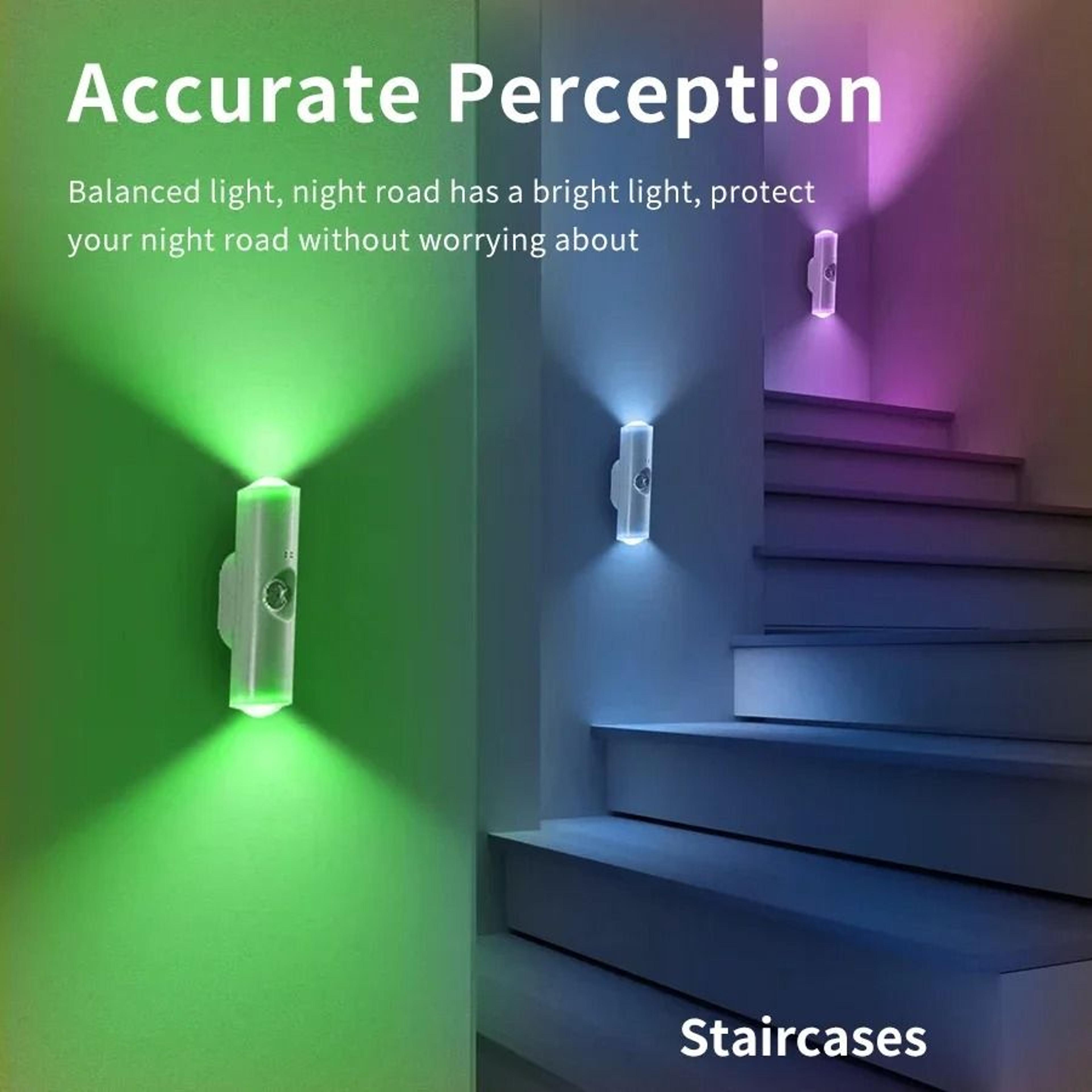 Rechargeable RGB Sunset Wall Light With Motion Sensor 4