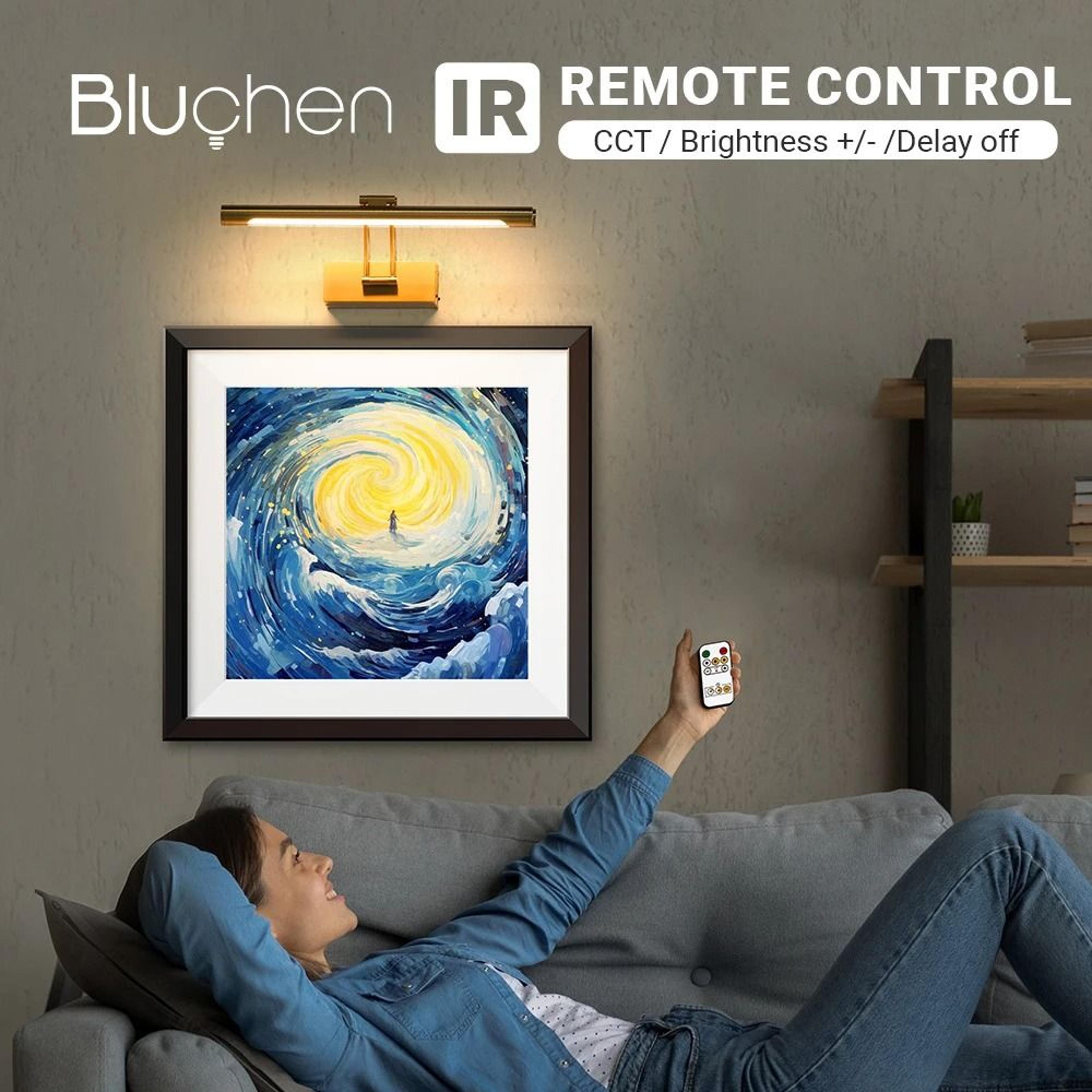 Rechargeable Wireless Picture Light With Remote Control 3
