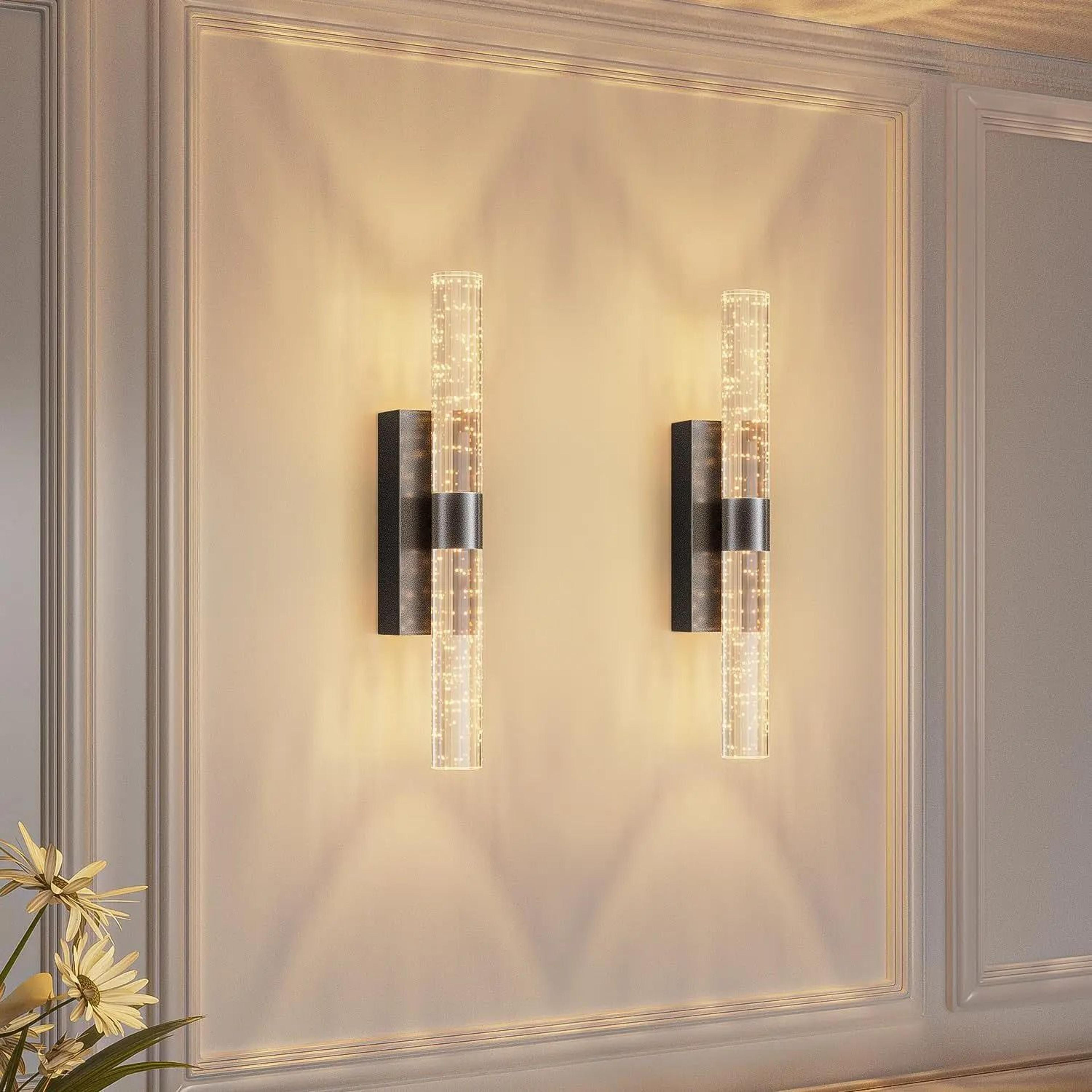 Crystal Bubble Rechargeable LED Wall Lamp 3
