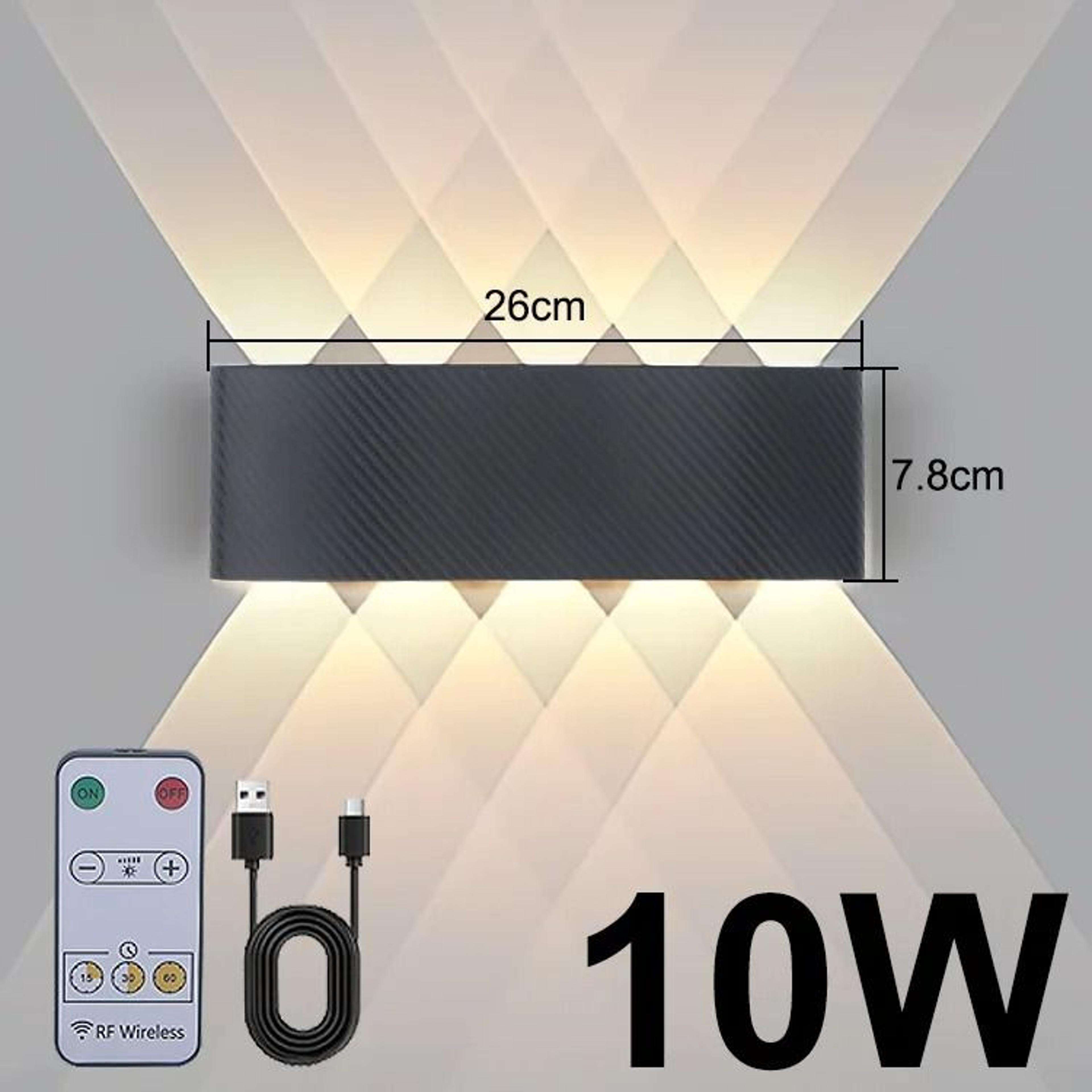 Magnetic Rechargeable Bedside Spotlight With Remote 5