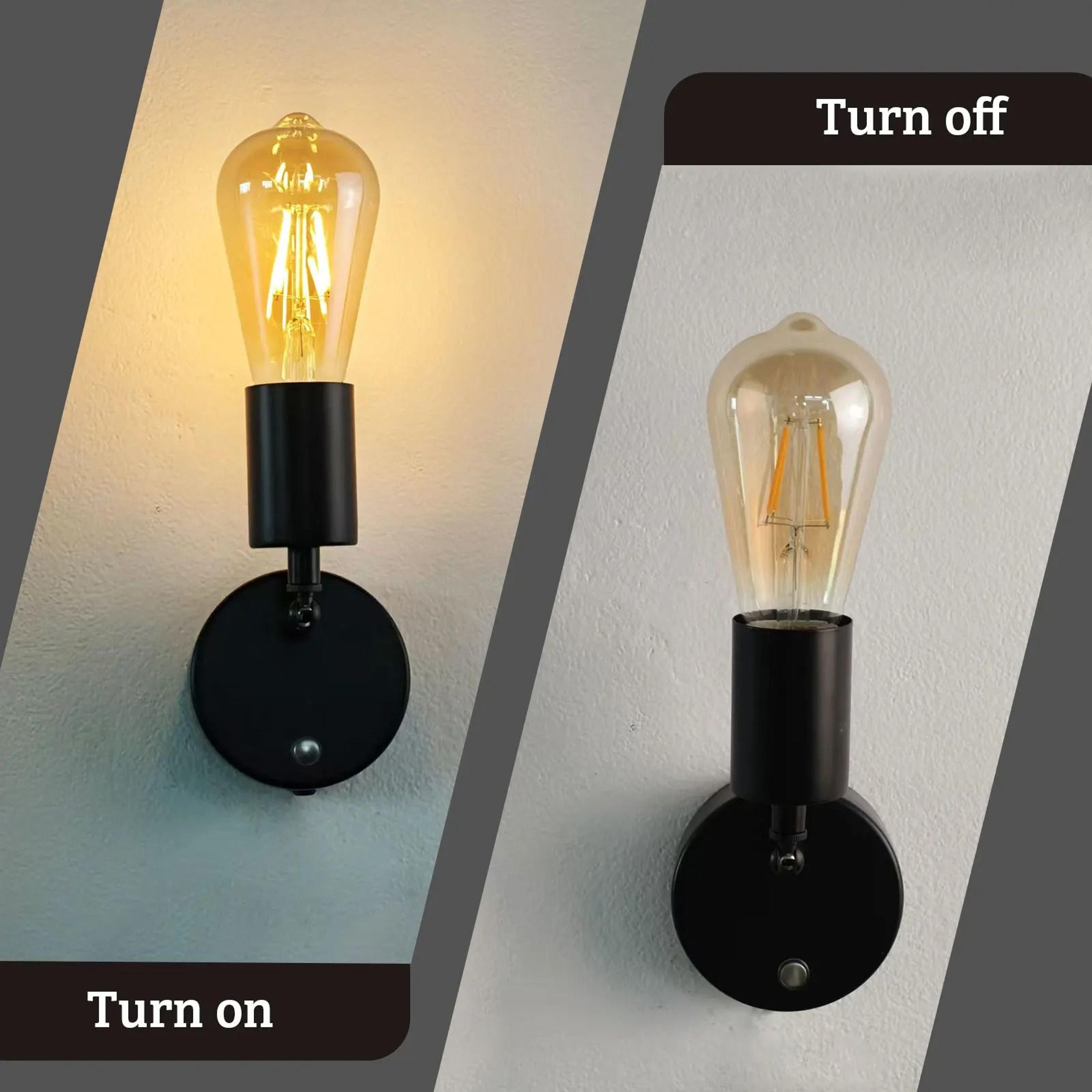 Industrial Rechargeable Wall Sconce With Remote Control 7