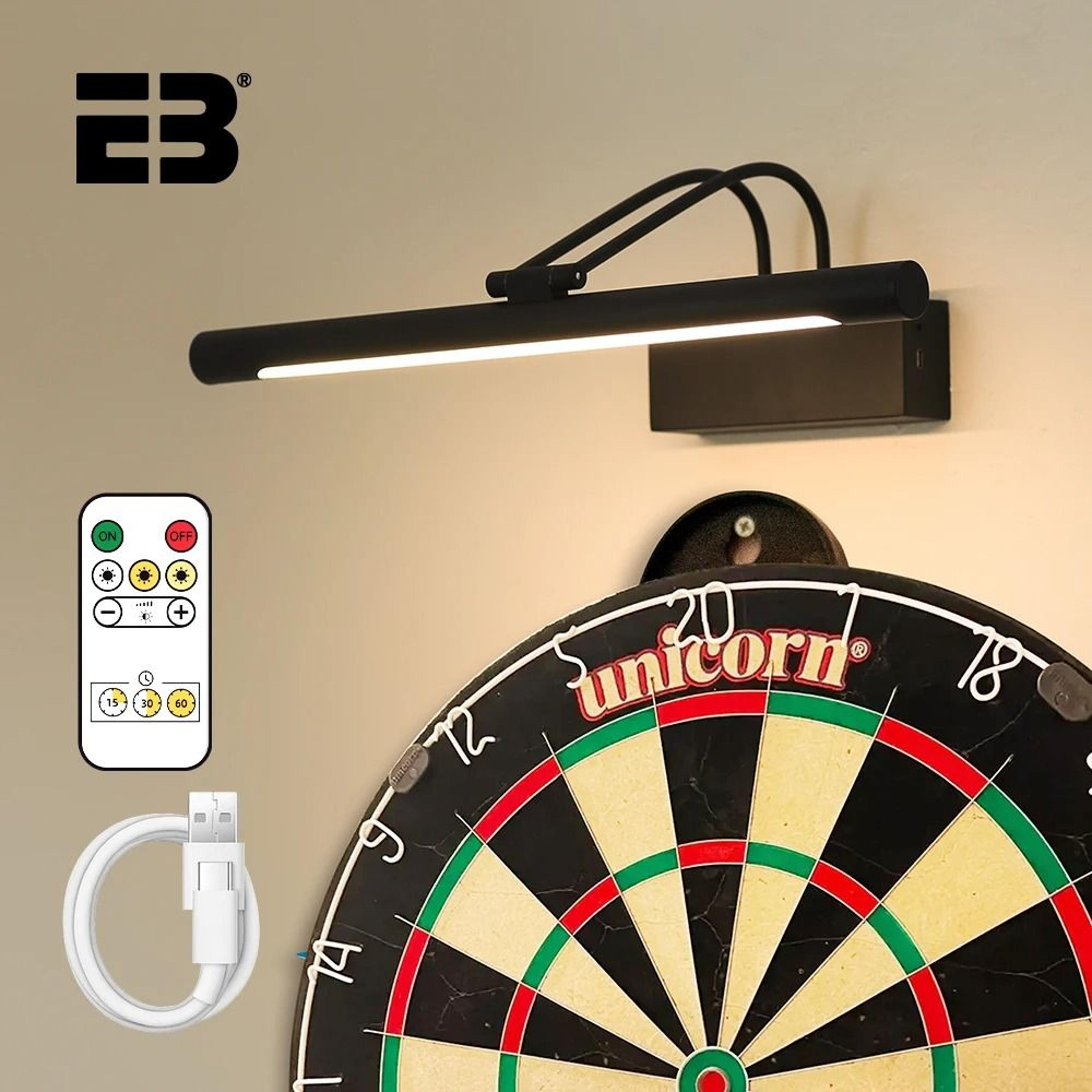 Wireless Rechargeable LED Picture Light With Remote Control 6