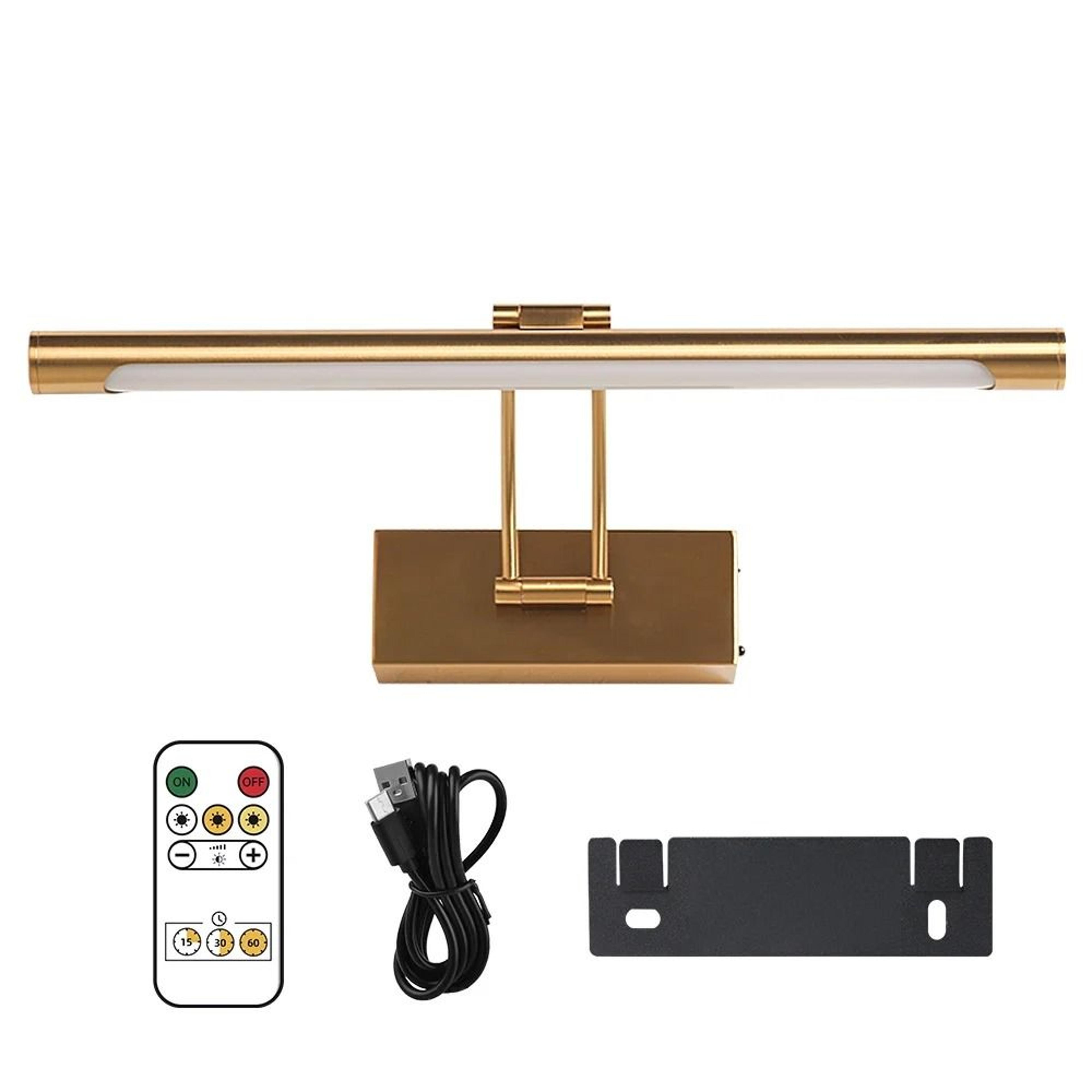 Long Lasting Rechargeable LED Picture Light With Remote Control 3