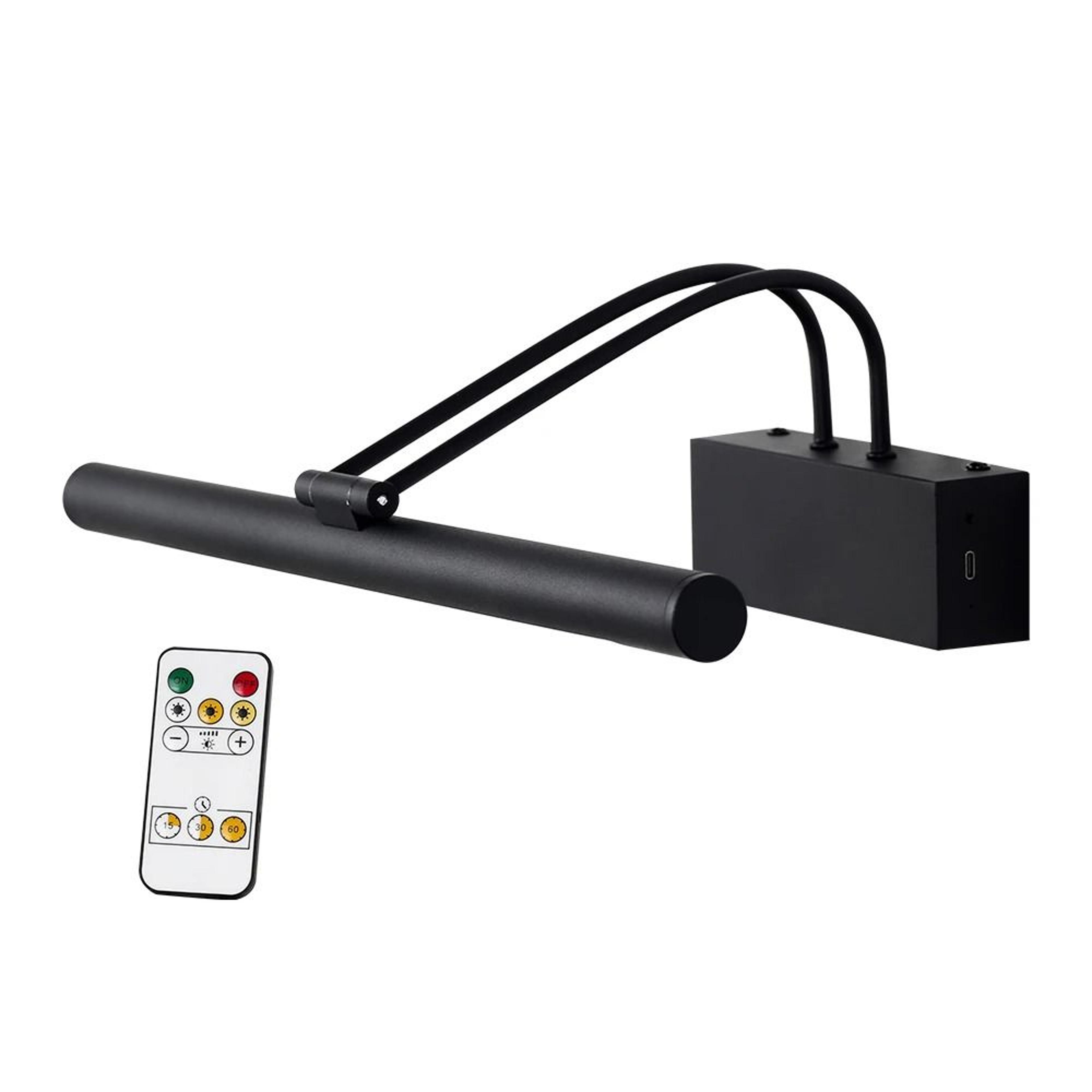 Long Lasting Rechargeable LED Picture Light With Remote Control 2