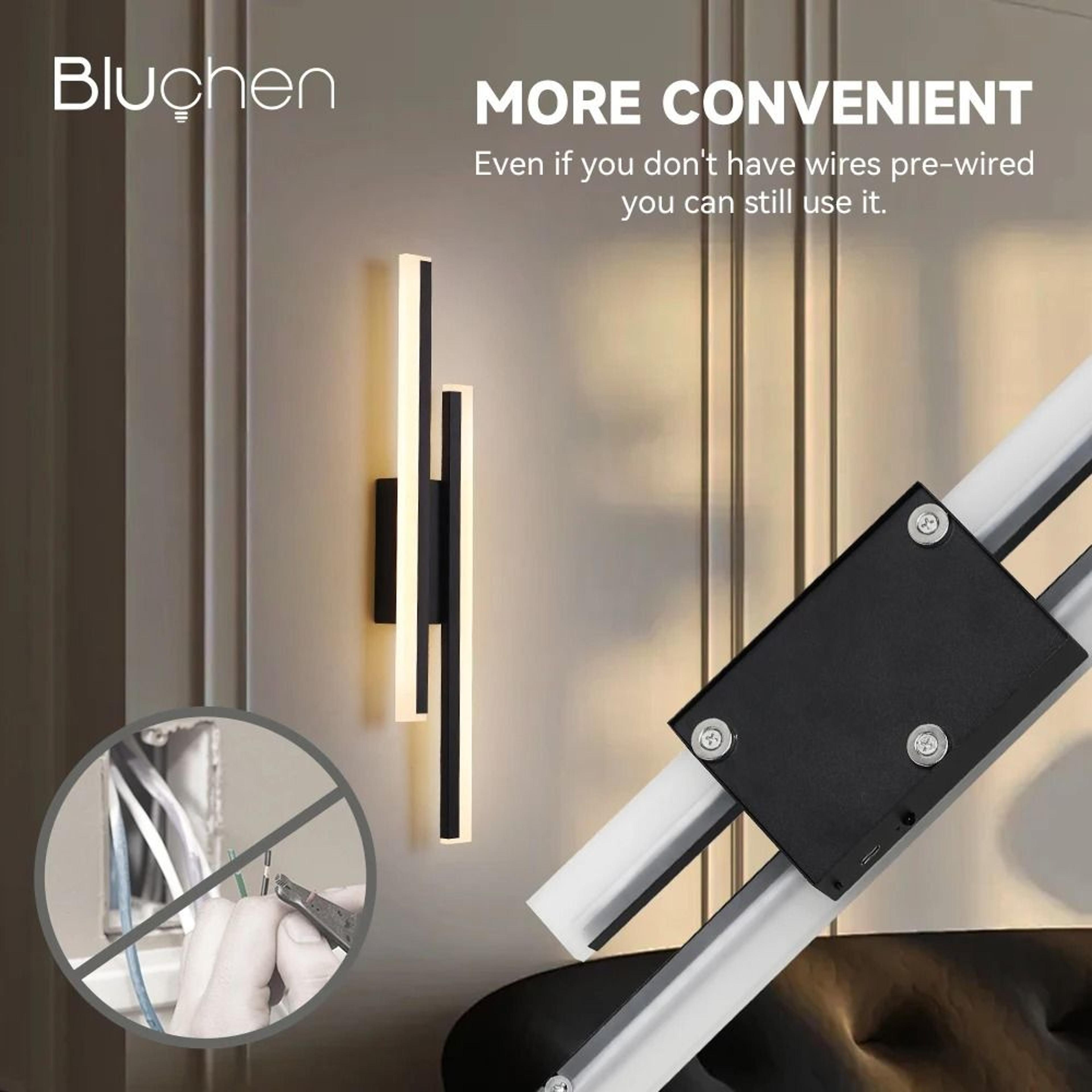 Long Lasting Rechargeable LED Wall Sconce 5