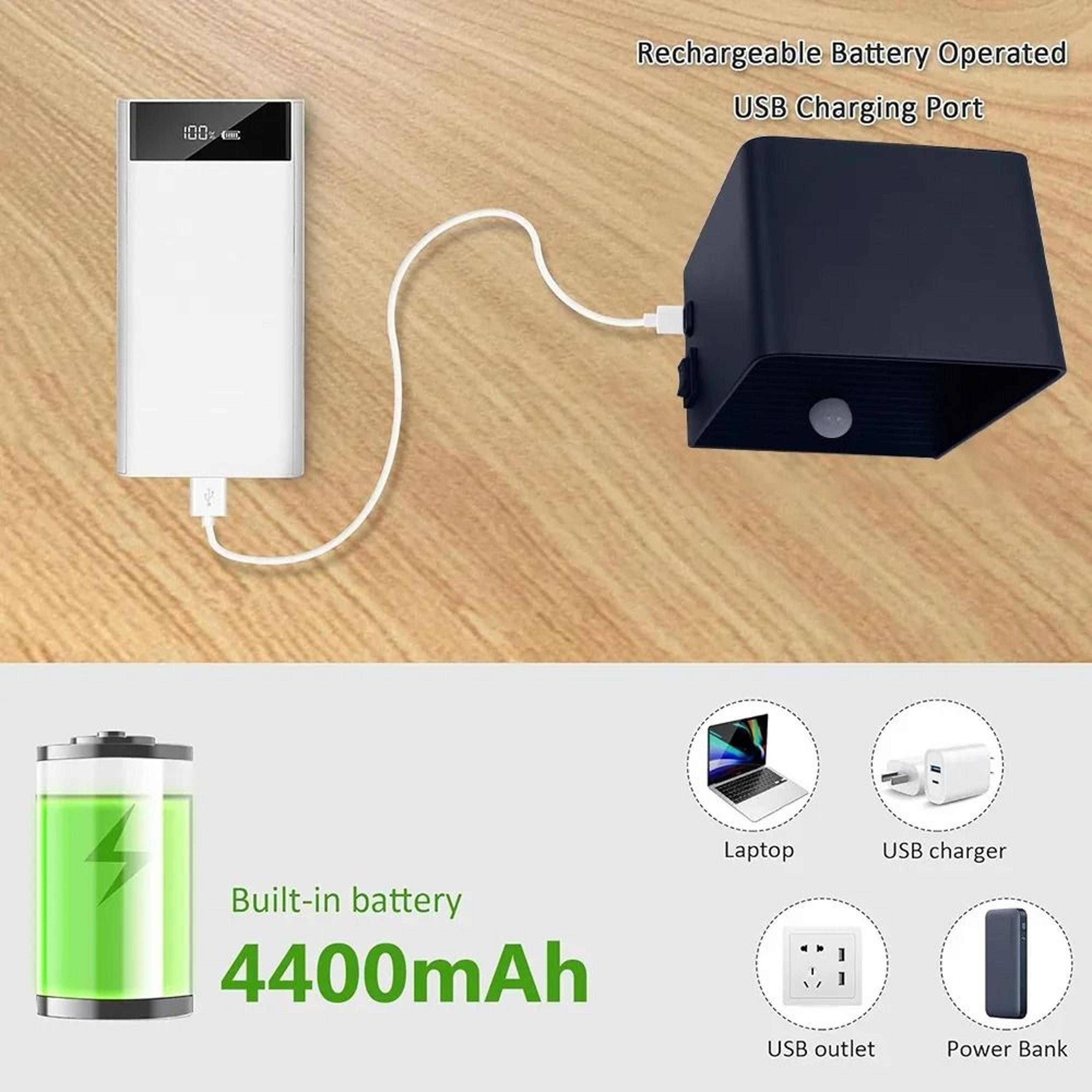 Rechargeable RGB Up Down Wall Light With Remote 5