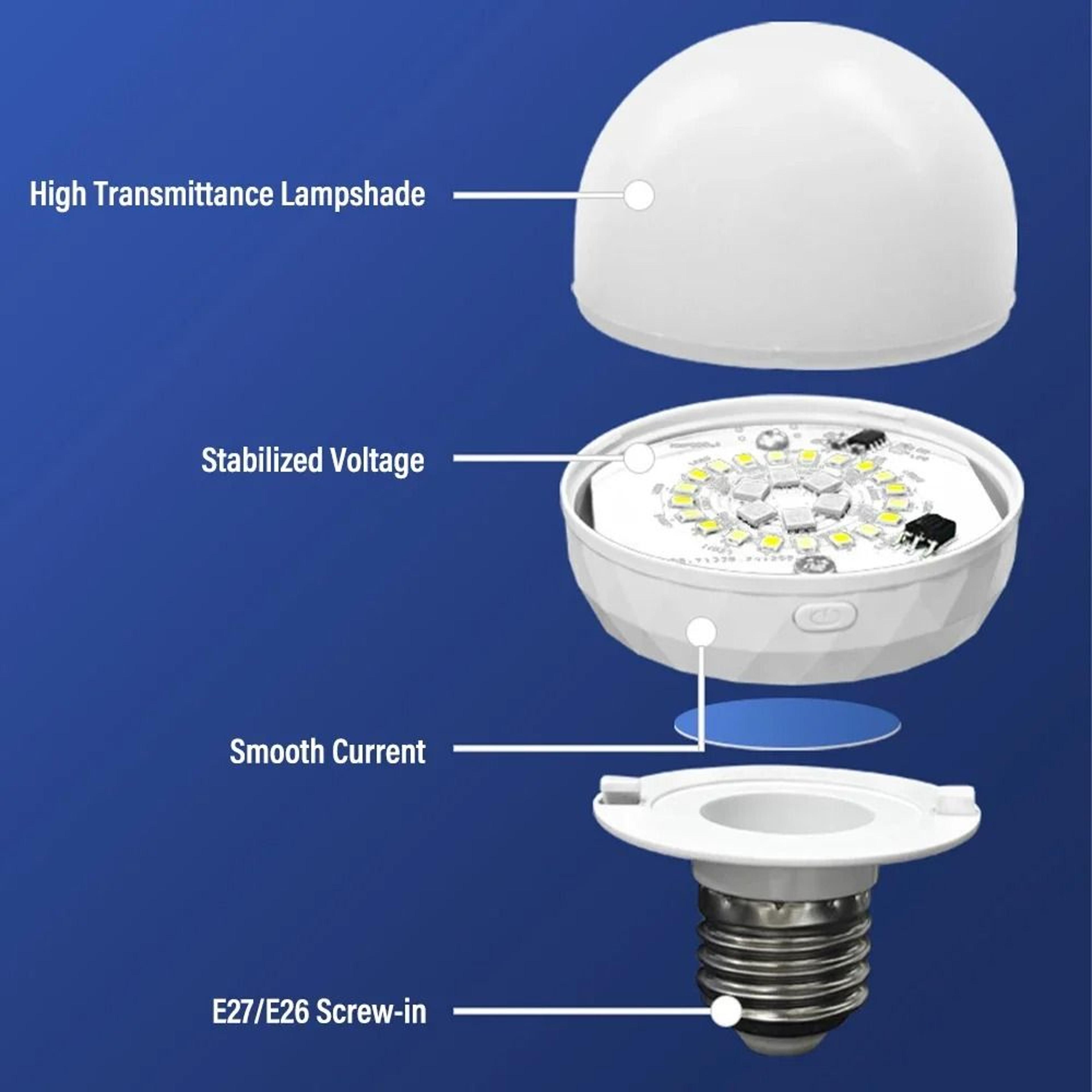 Rechargeable Amber RGB Wall Sconce With Remote 7