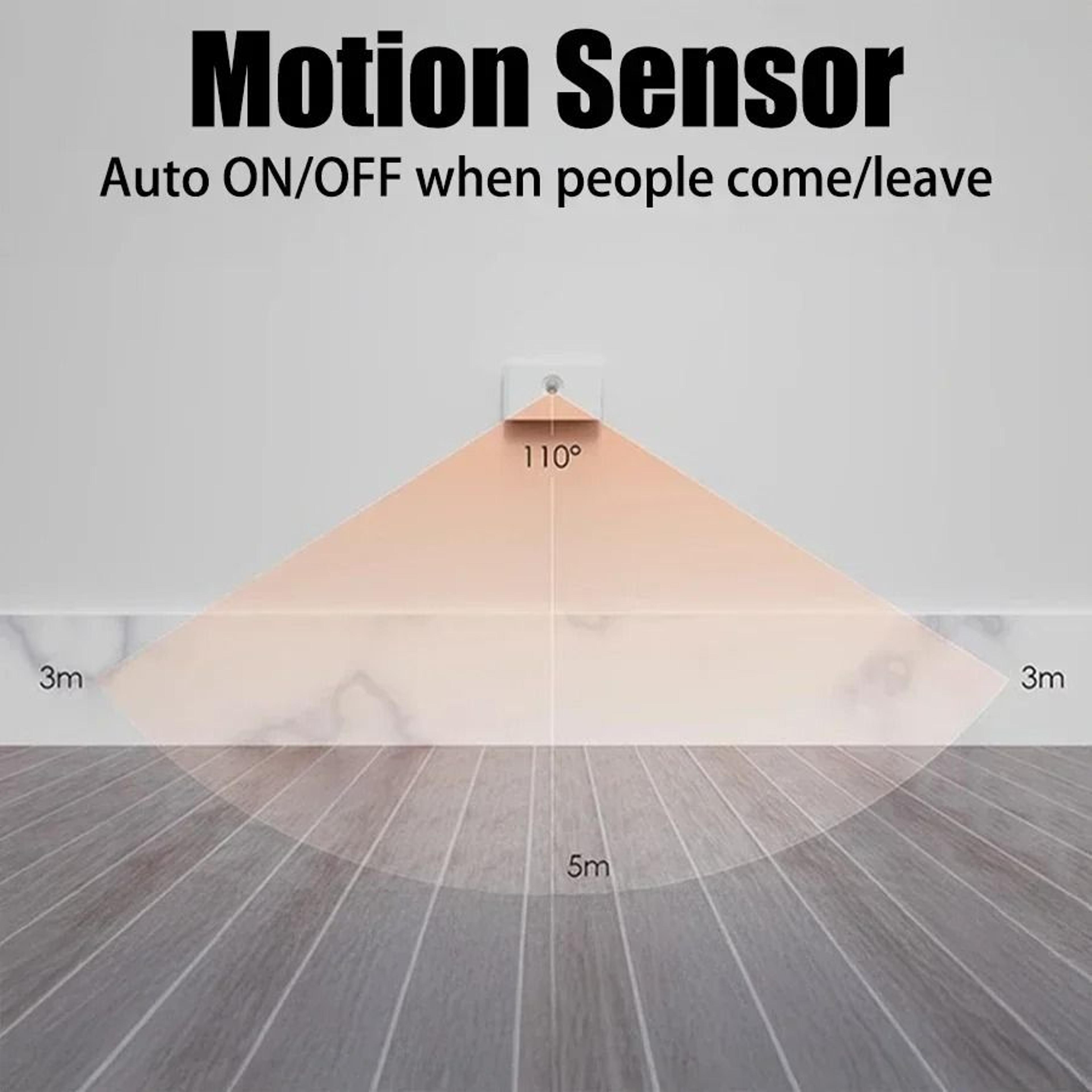 GlowSense Motion Sensor LED Night Light With Wireless Charging Base 16
