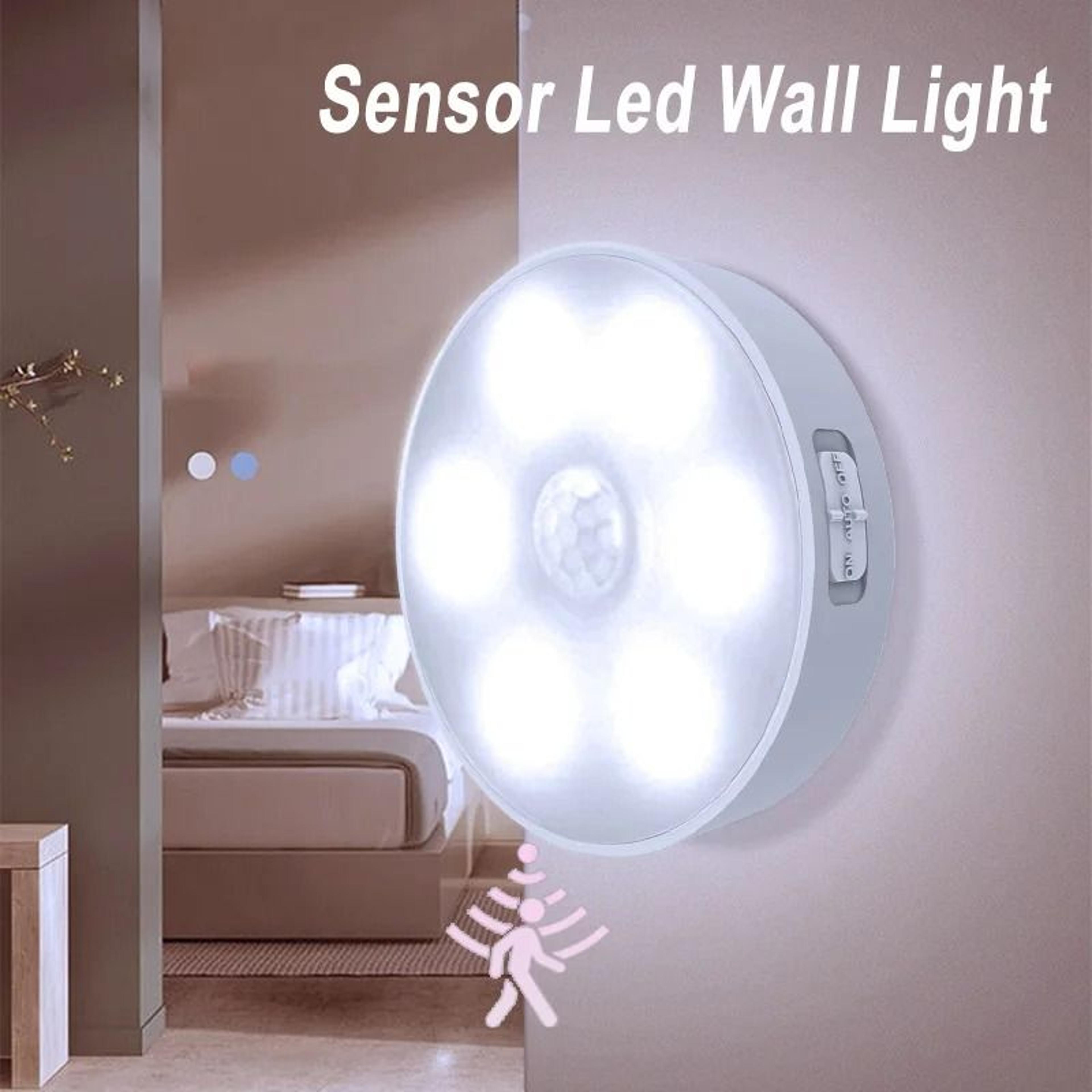 GlowSense Motion Sensor LED Night Light With Wireless Charging Base 2