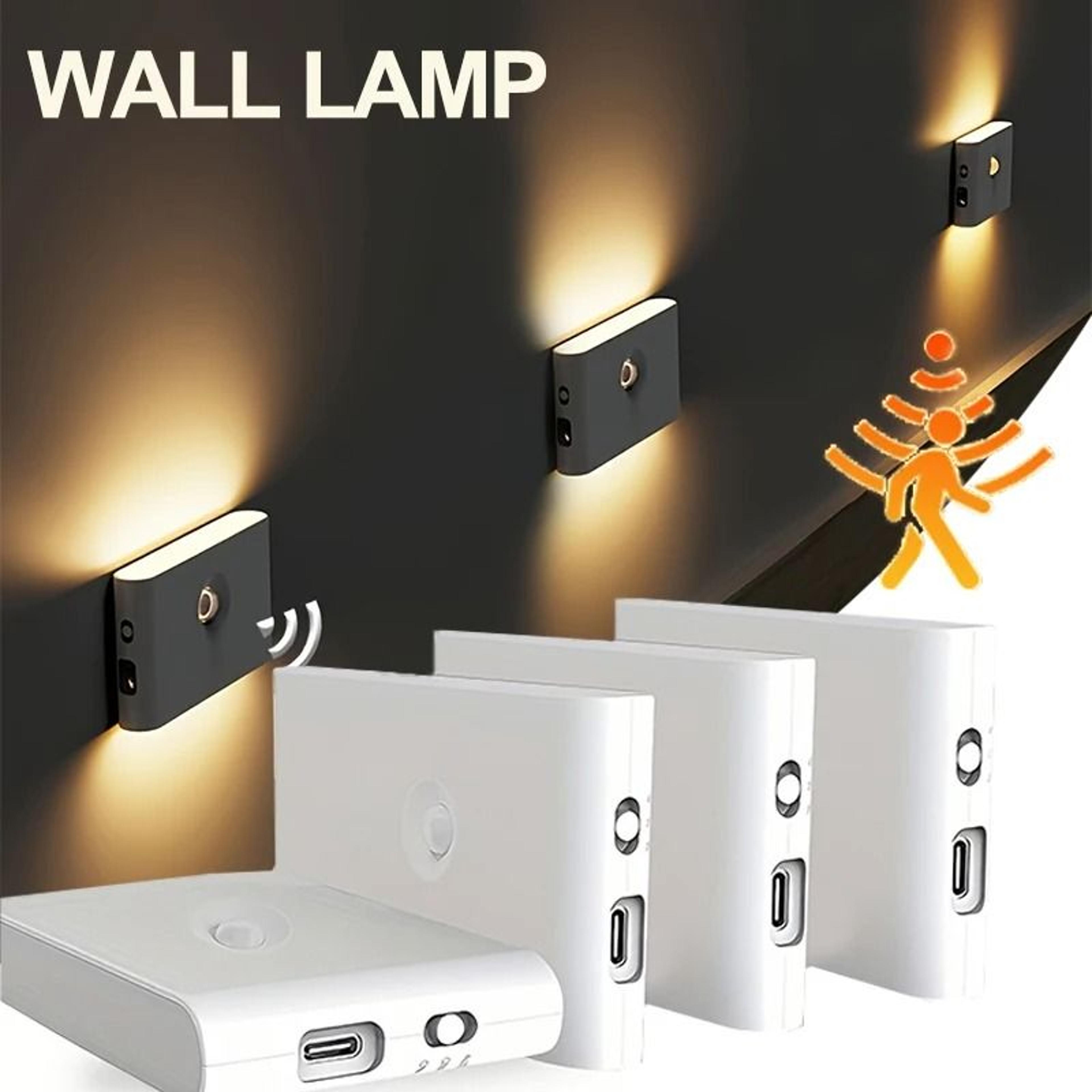GlowSense Motion Sensor LED Night Light With Wireless Charging Base 17