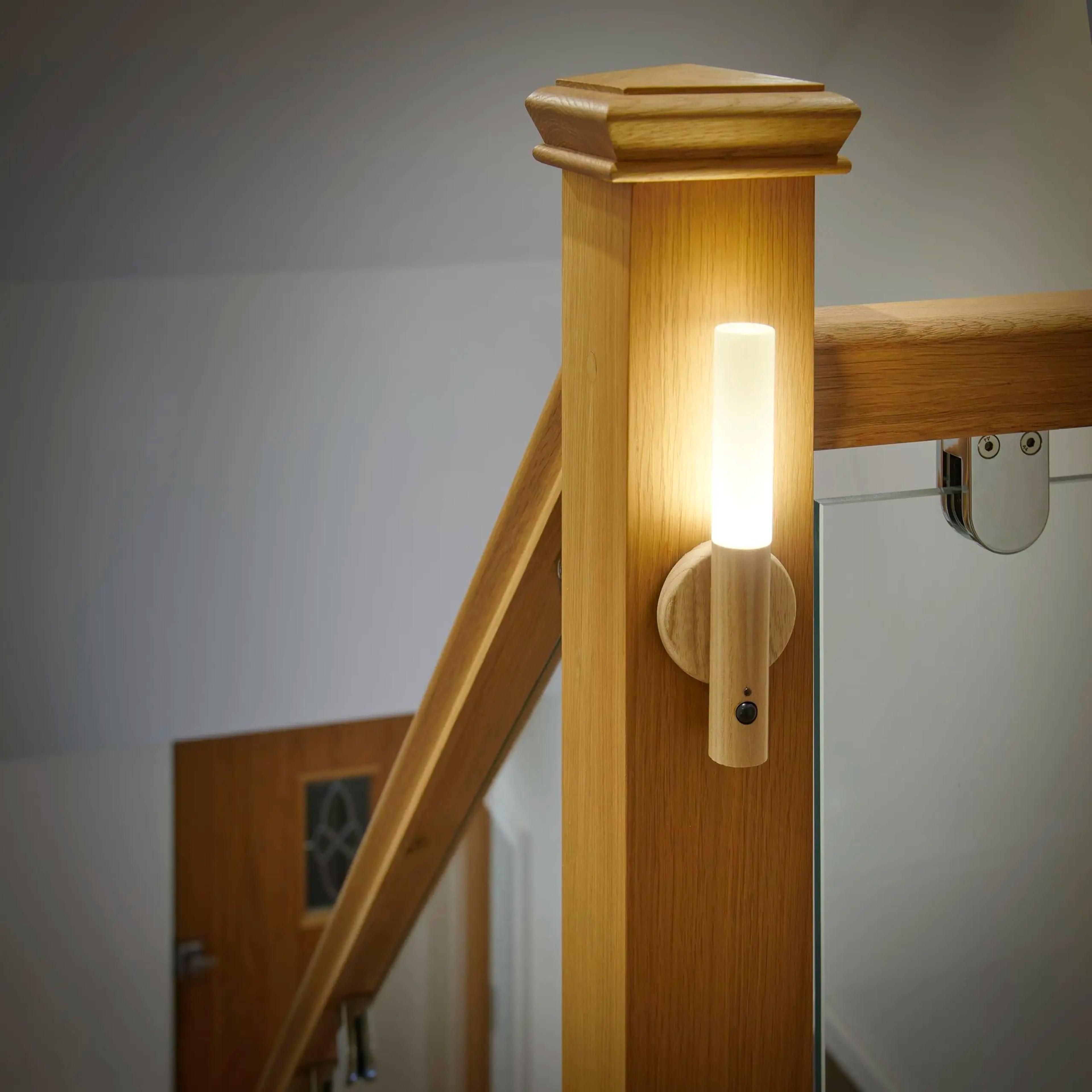 GlowSense Motion Sensor LED Night Light With Wireless Charging Base 8