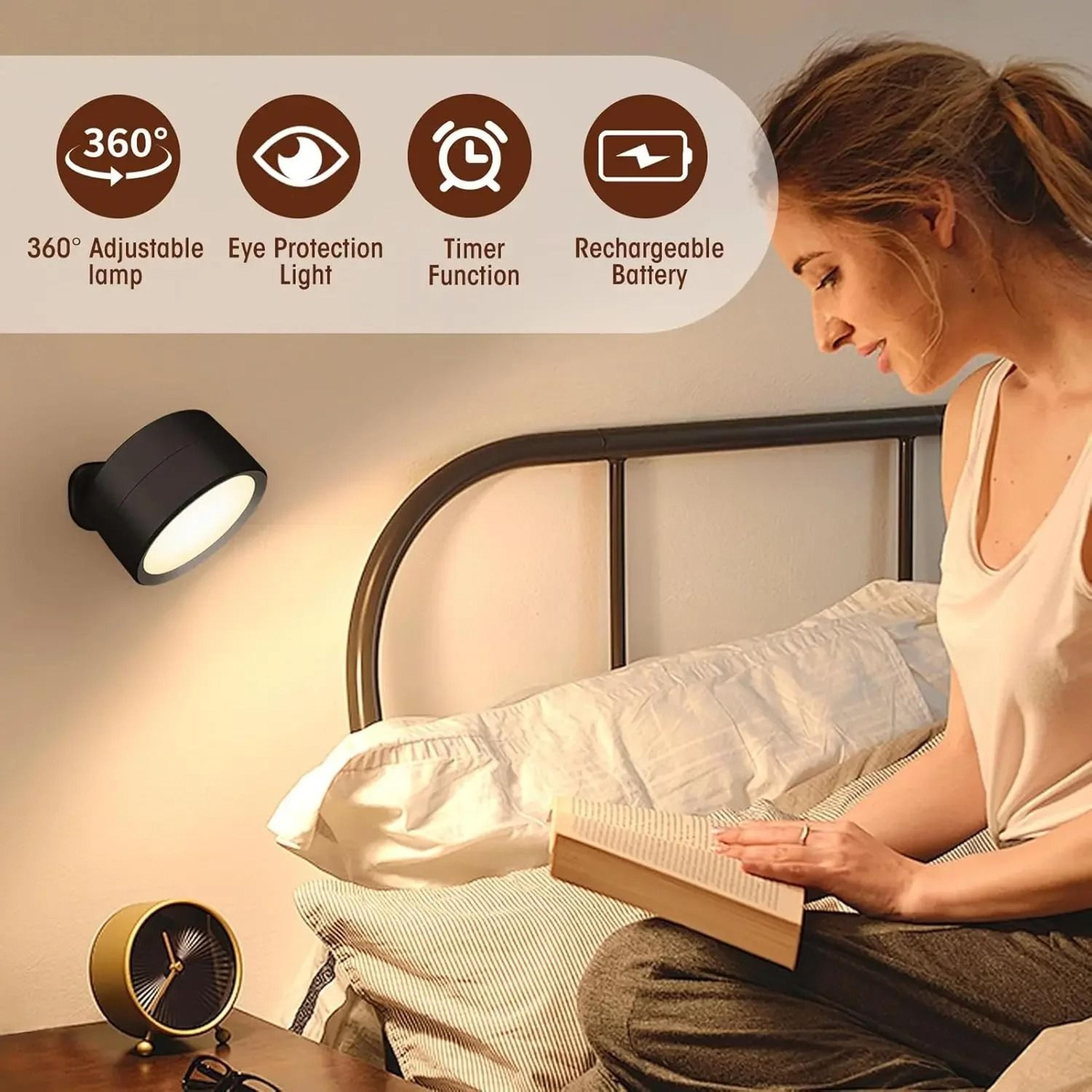 LumaEase Magnetic Rechargeable Wall Sconce With Remote 9