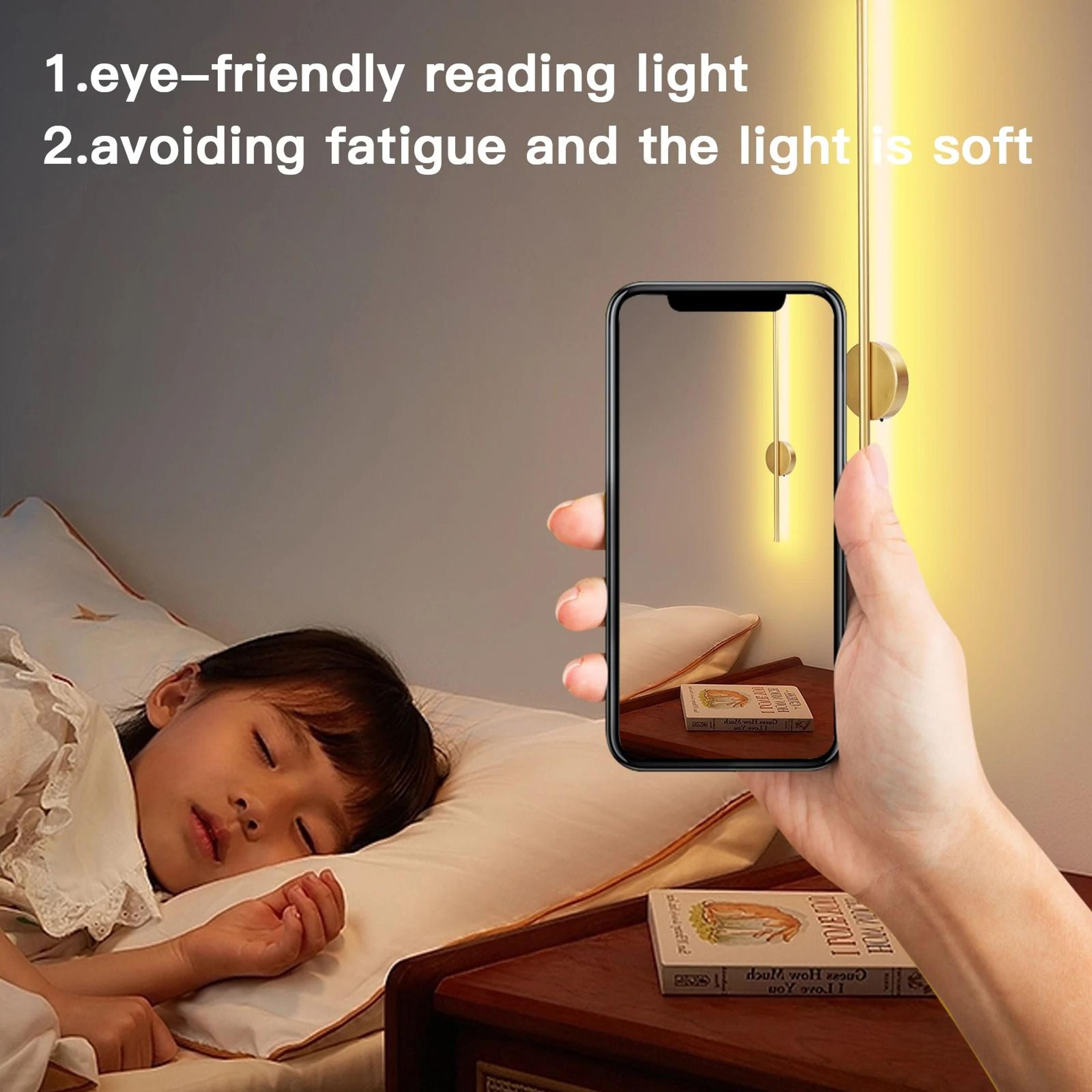 LumaBar Long Rechargeable LED Wall Lamp With Remote 6