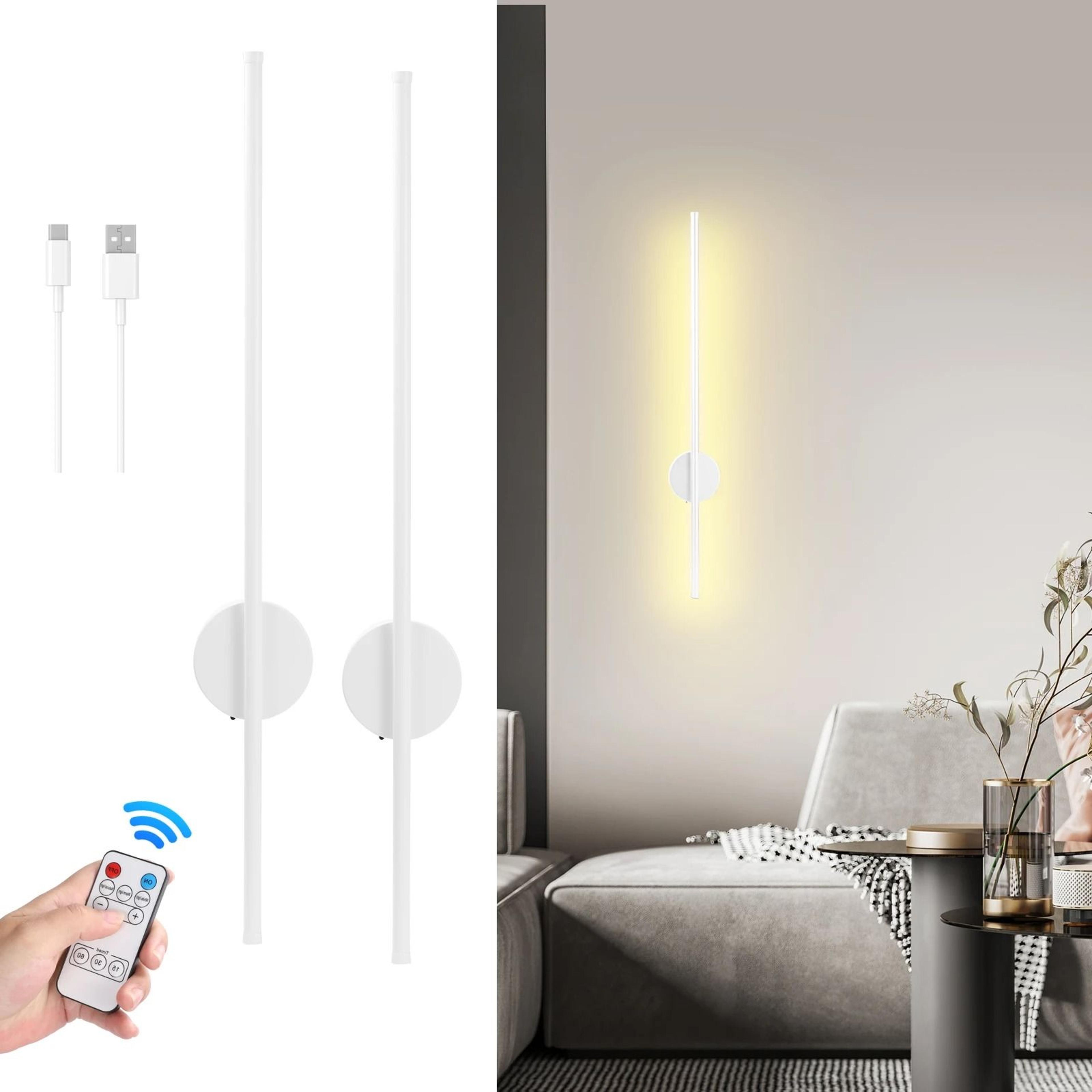 LumaBar Long Rechargeable LED Wall Lamp With Remote 2