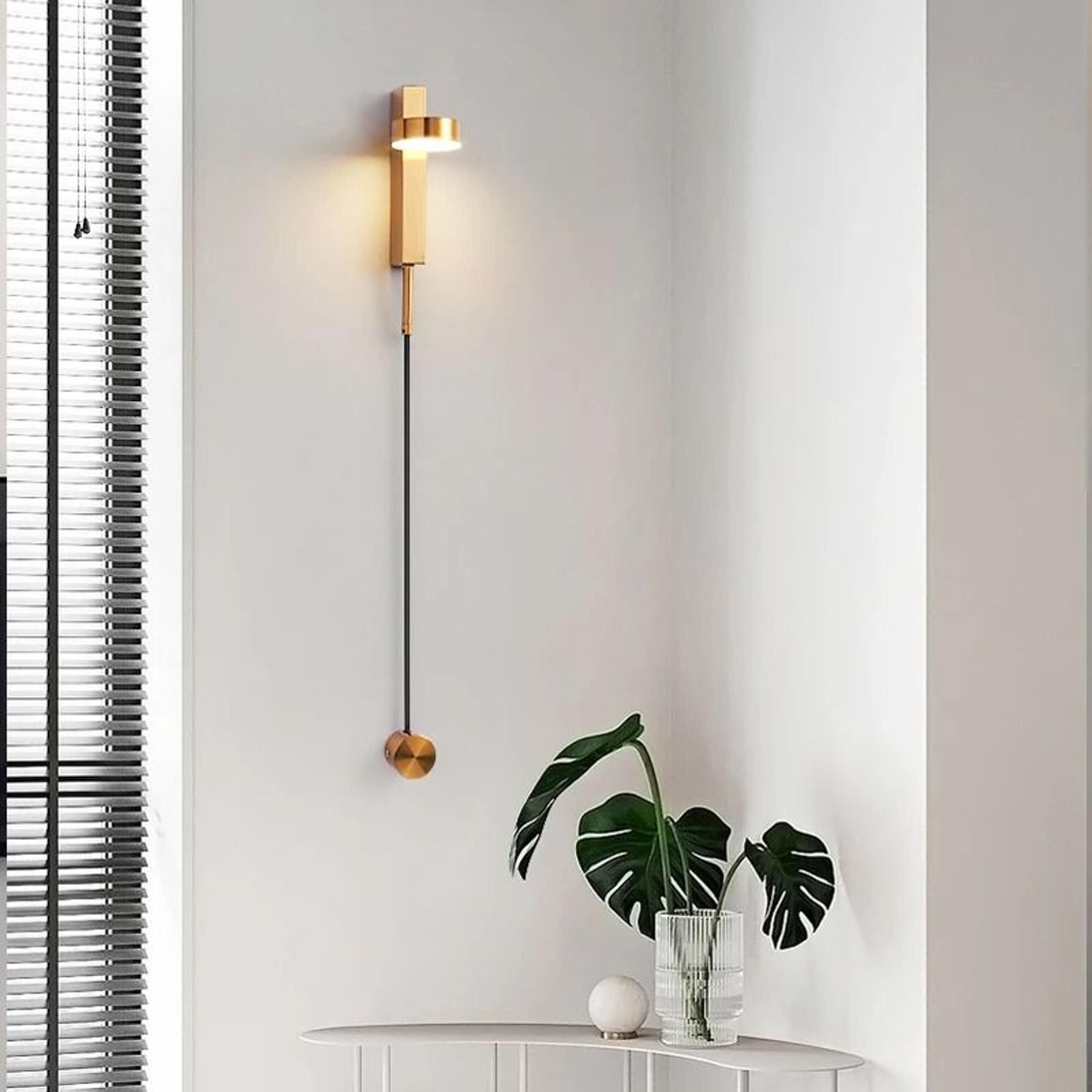 Nordic Minimalist Wall Sconce Modern Bedside Accent Light 3