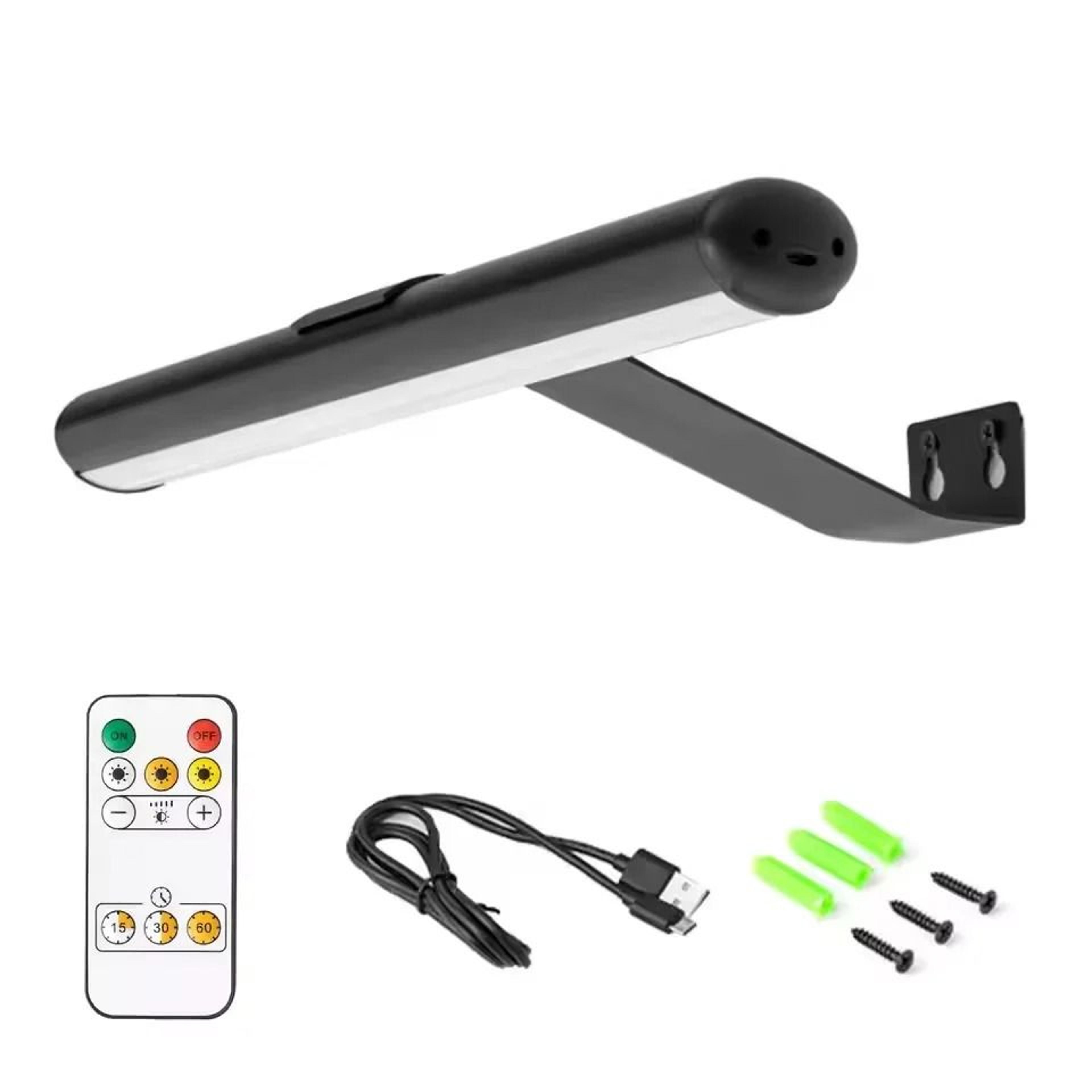 Waterproof Rechargeable Picture Light Wireless Dimmable Mirror Lamp 1