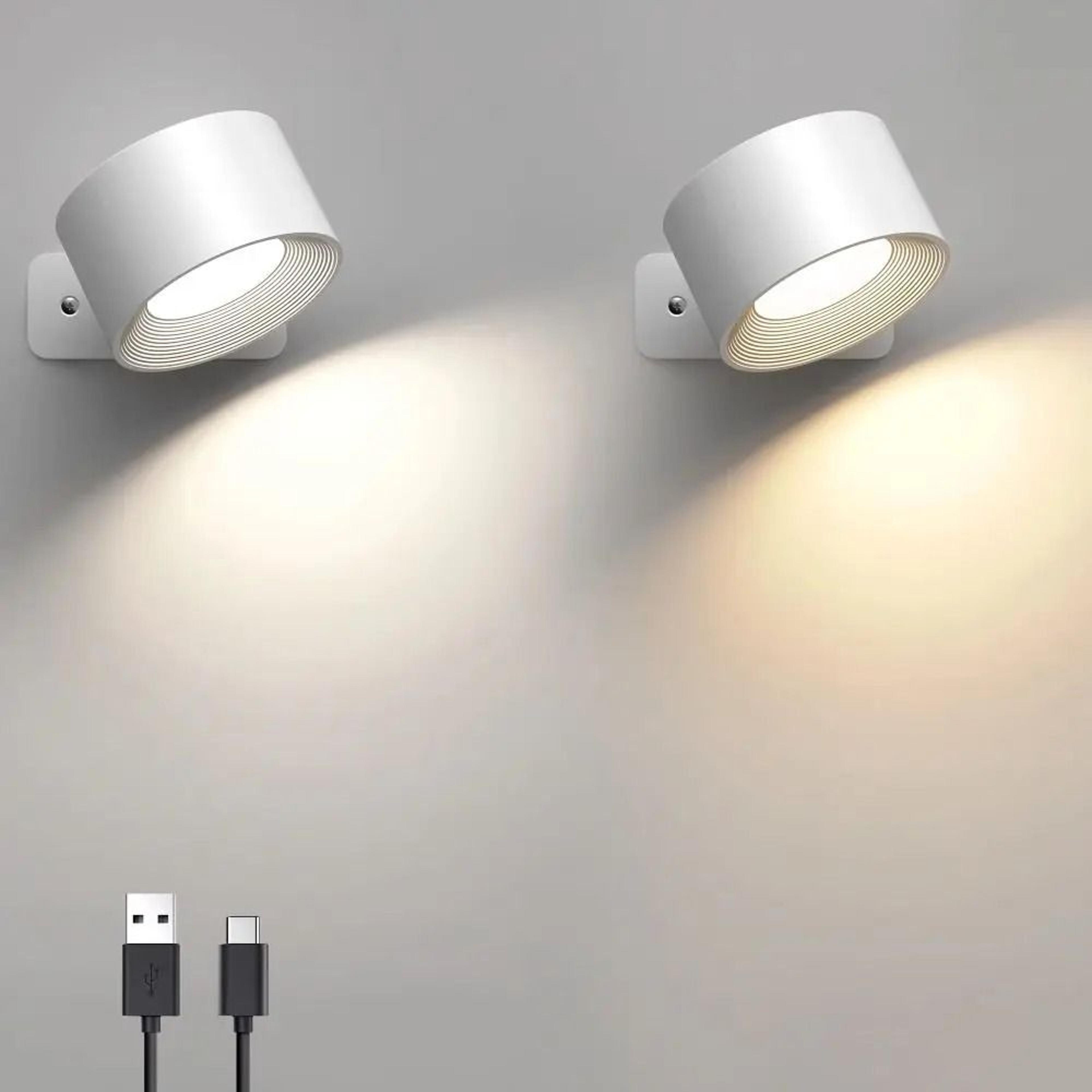 Magnetic Rechargeable Wall Lamp With Three Color Modes 5