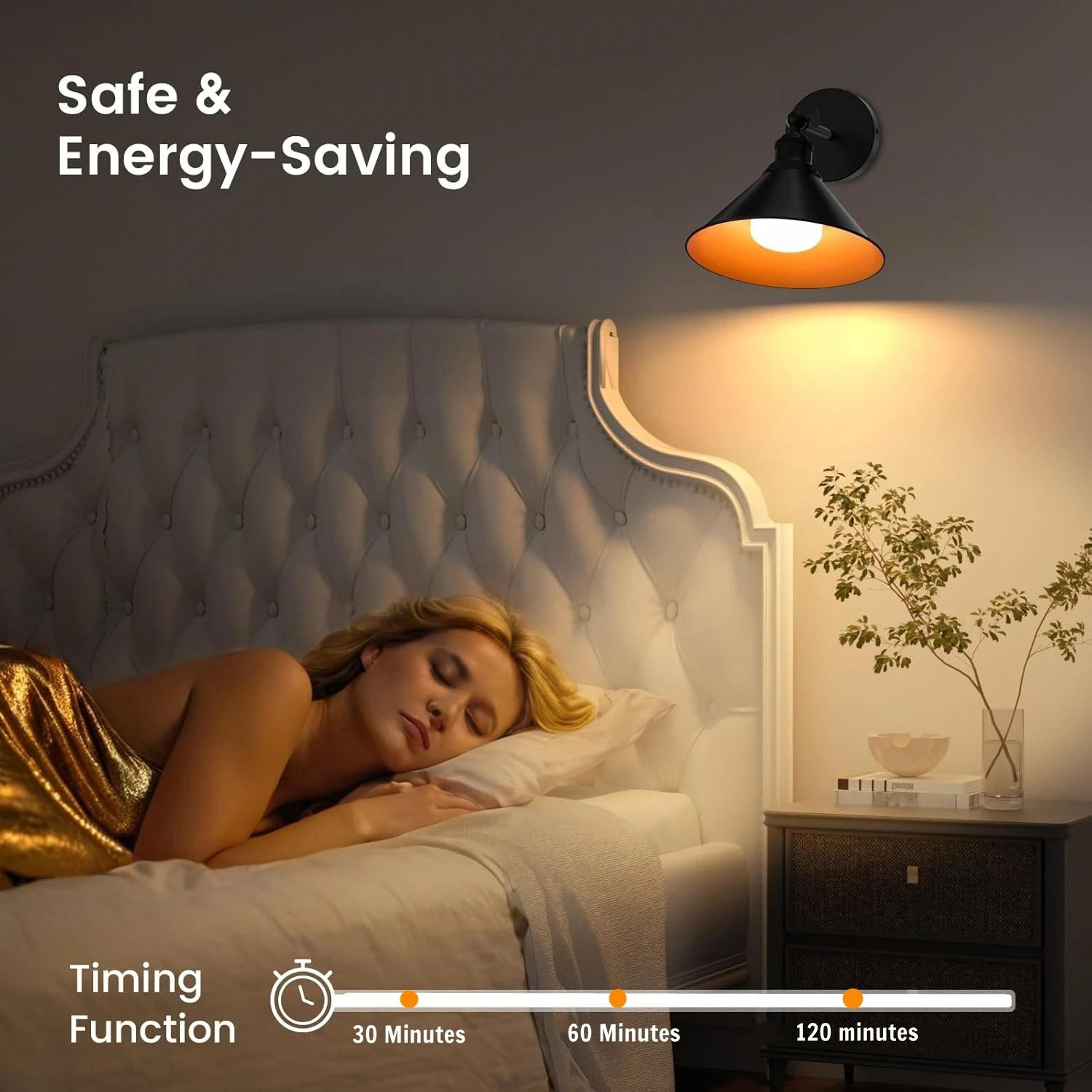 Rechargeable Wireless Wall Light With 15 Color Detachable Bulb 7