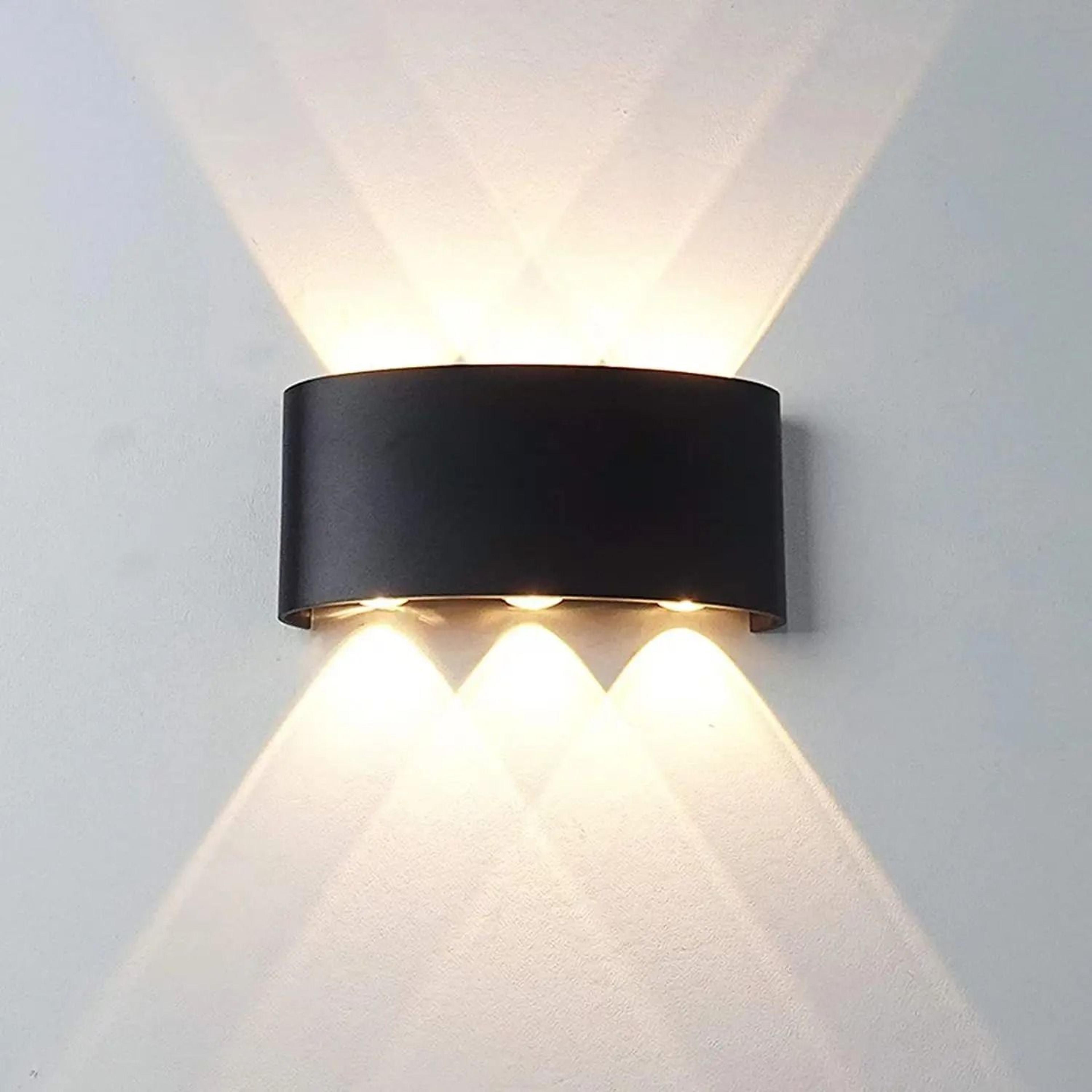 Modern White LED Up Down Wall Light For Indoor And Outdoor Spaces 0