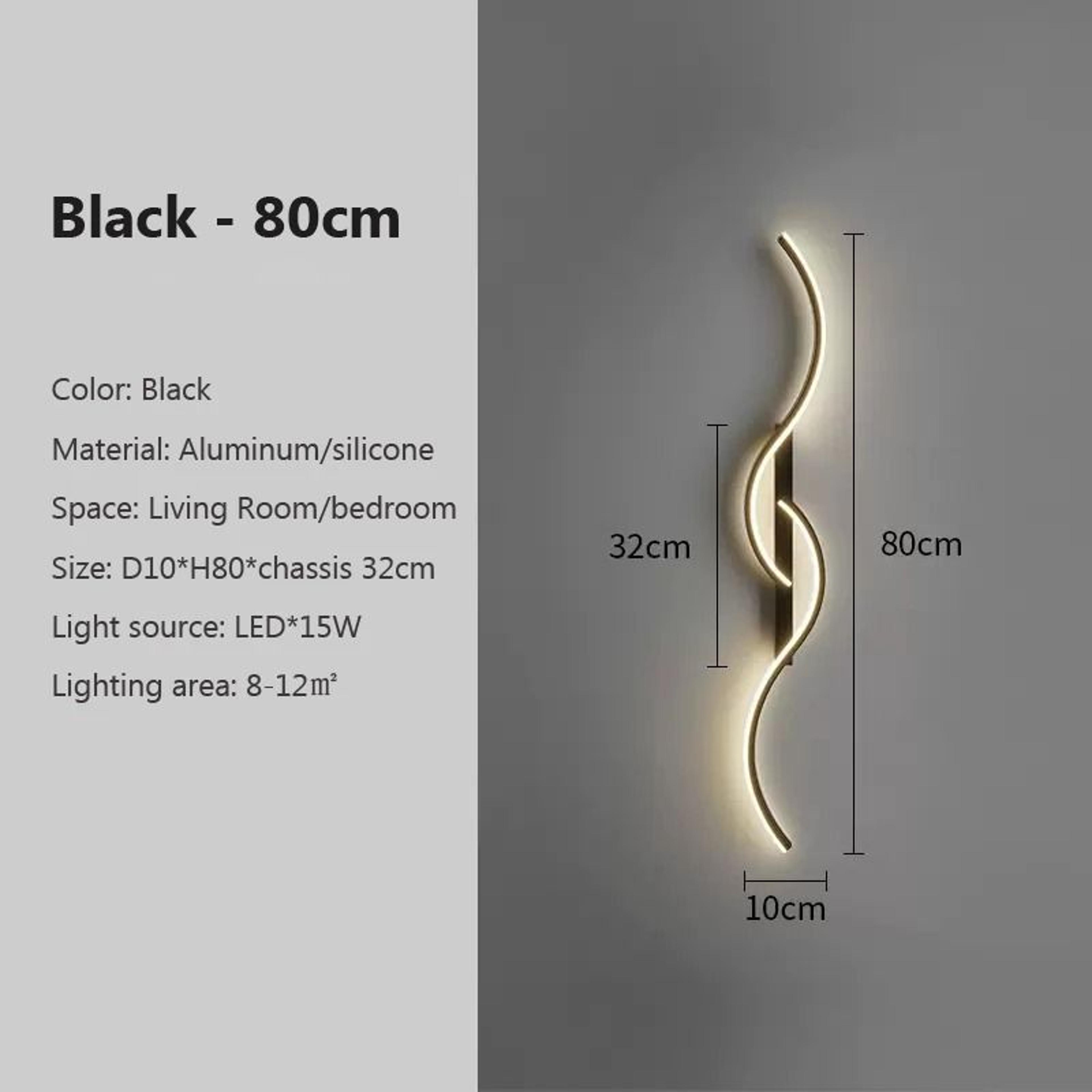 Modern Linear LED Wall Light Minimalist Wall Sconce 2