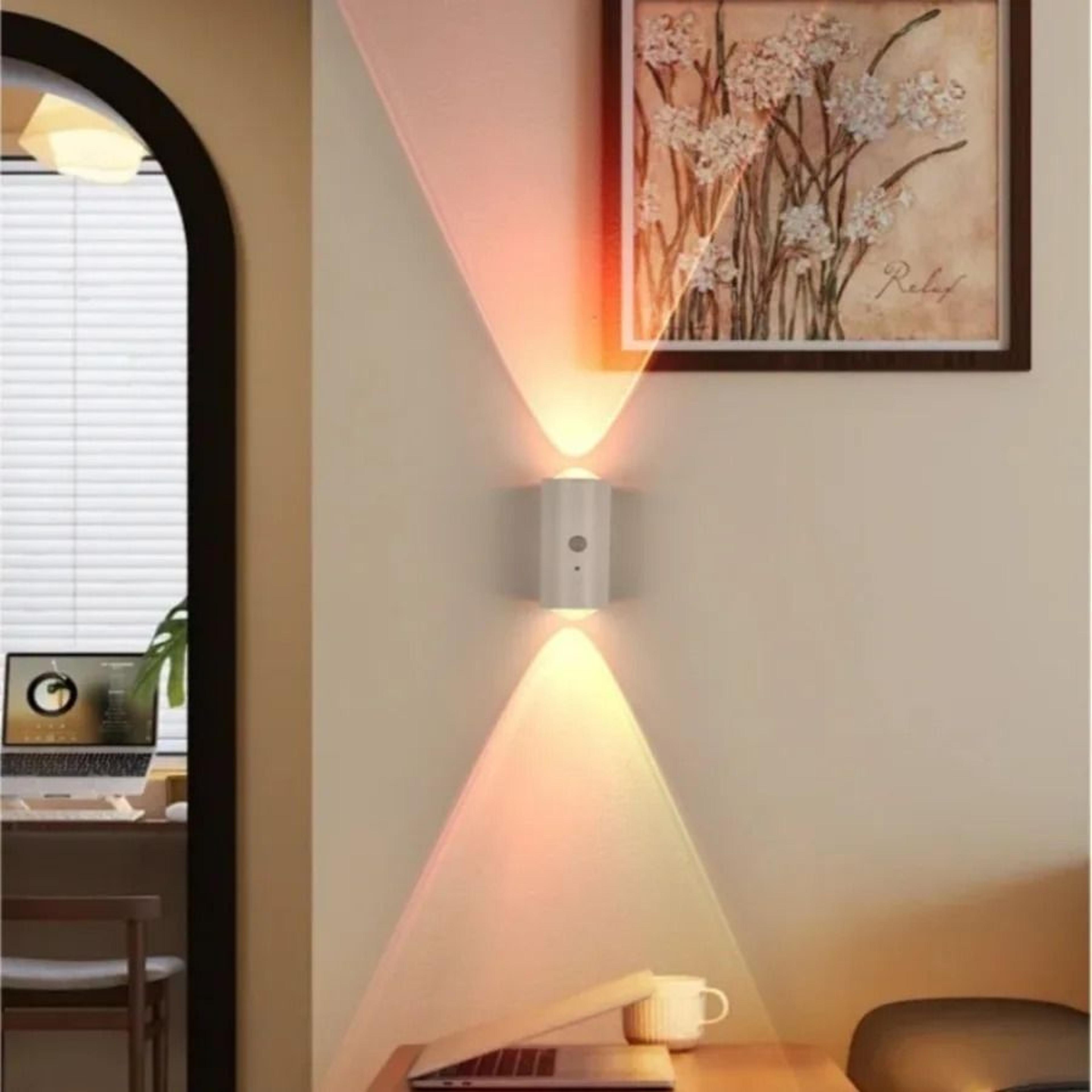 Rechargeable RGB Motion Sensor Magnetic Cabinet Light 4