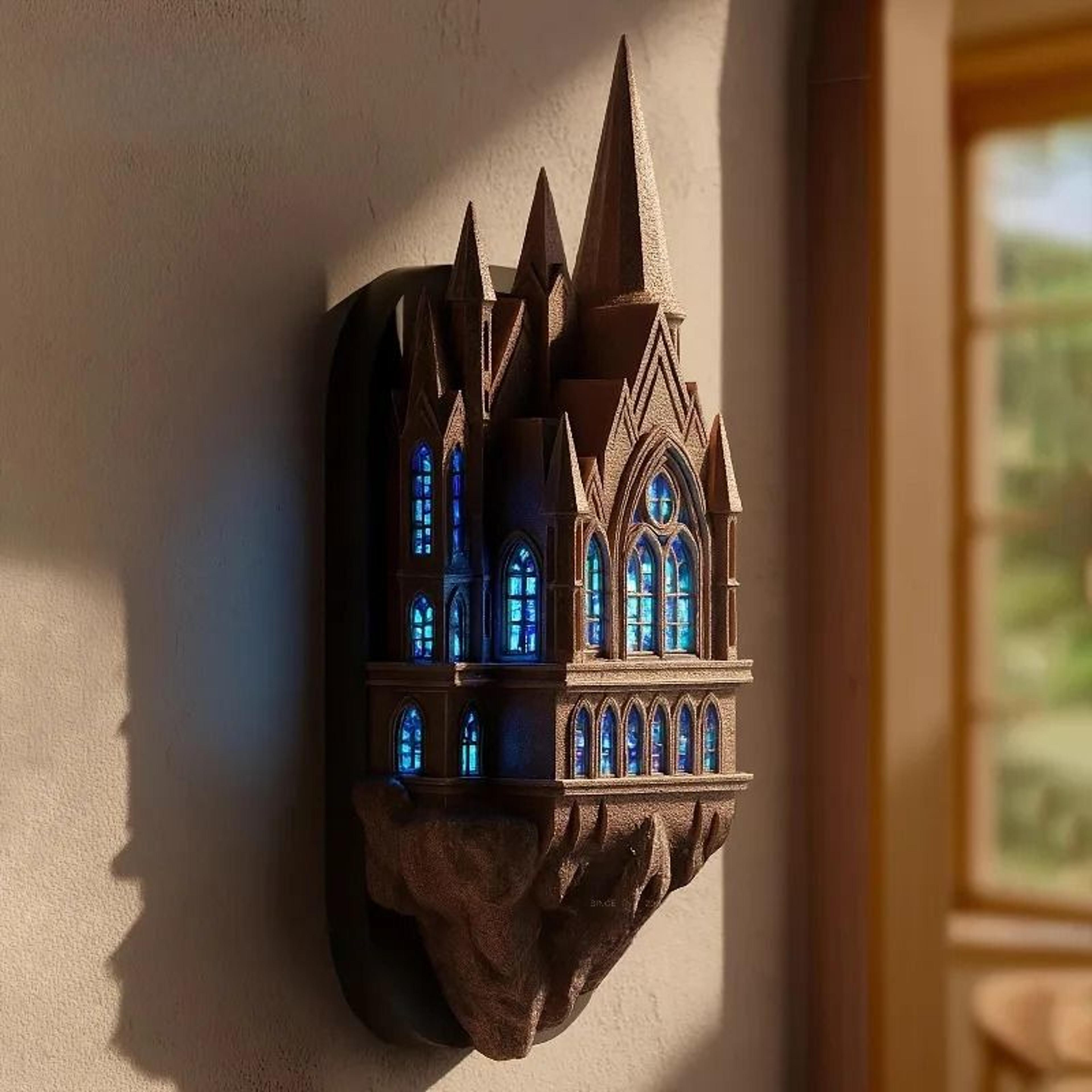 Nordic Castle LED Wall Lamp Vintage Ambient Sconce 7