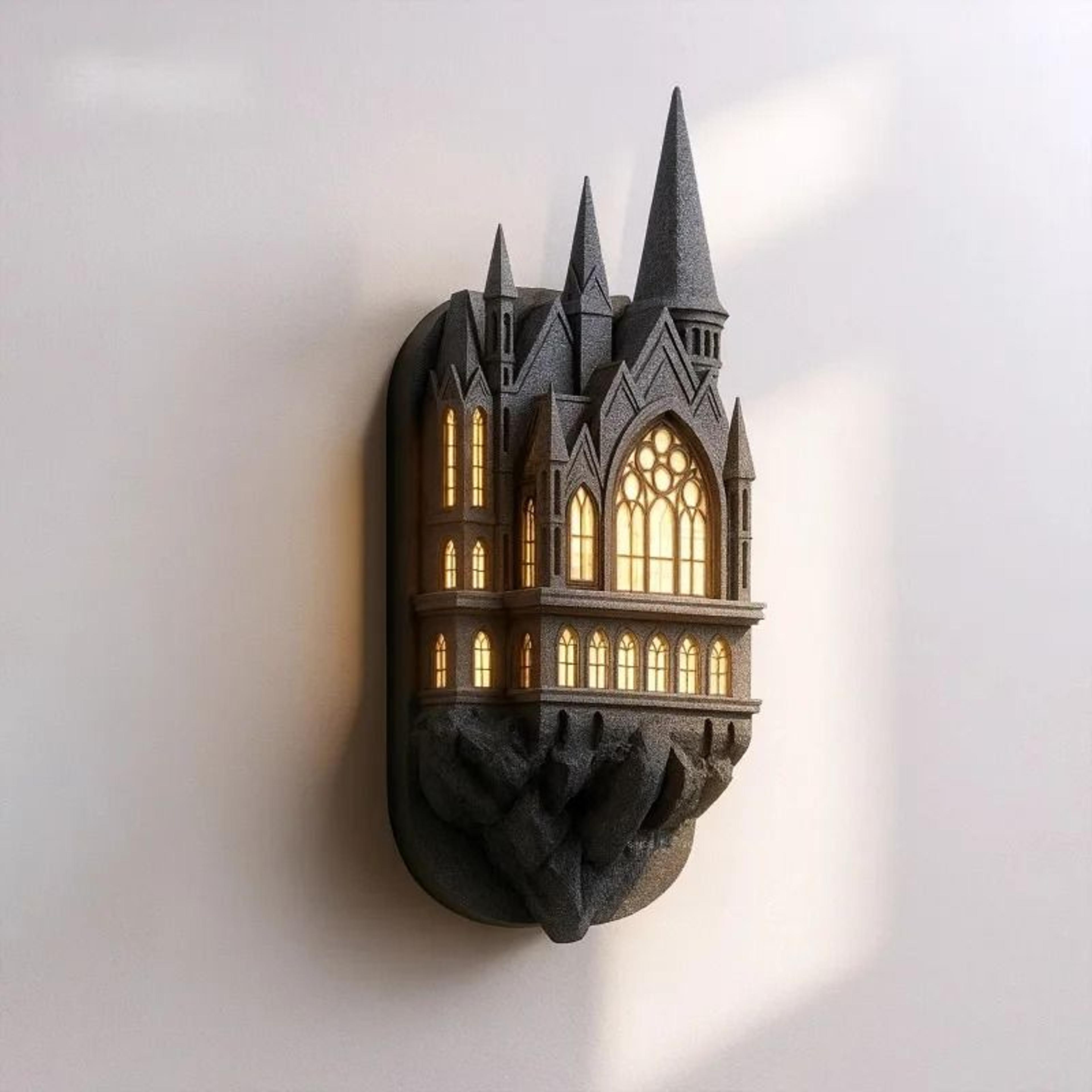 Nordic Castle LED Wall Lamp Vintage Ambient Sconce 10