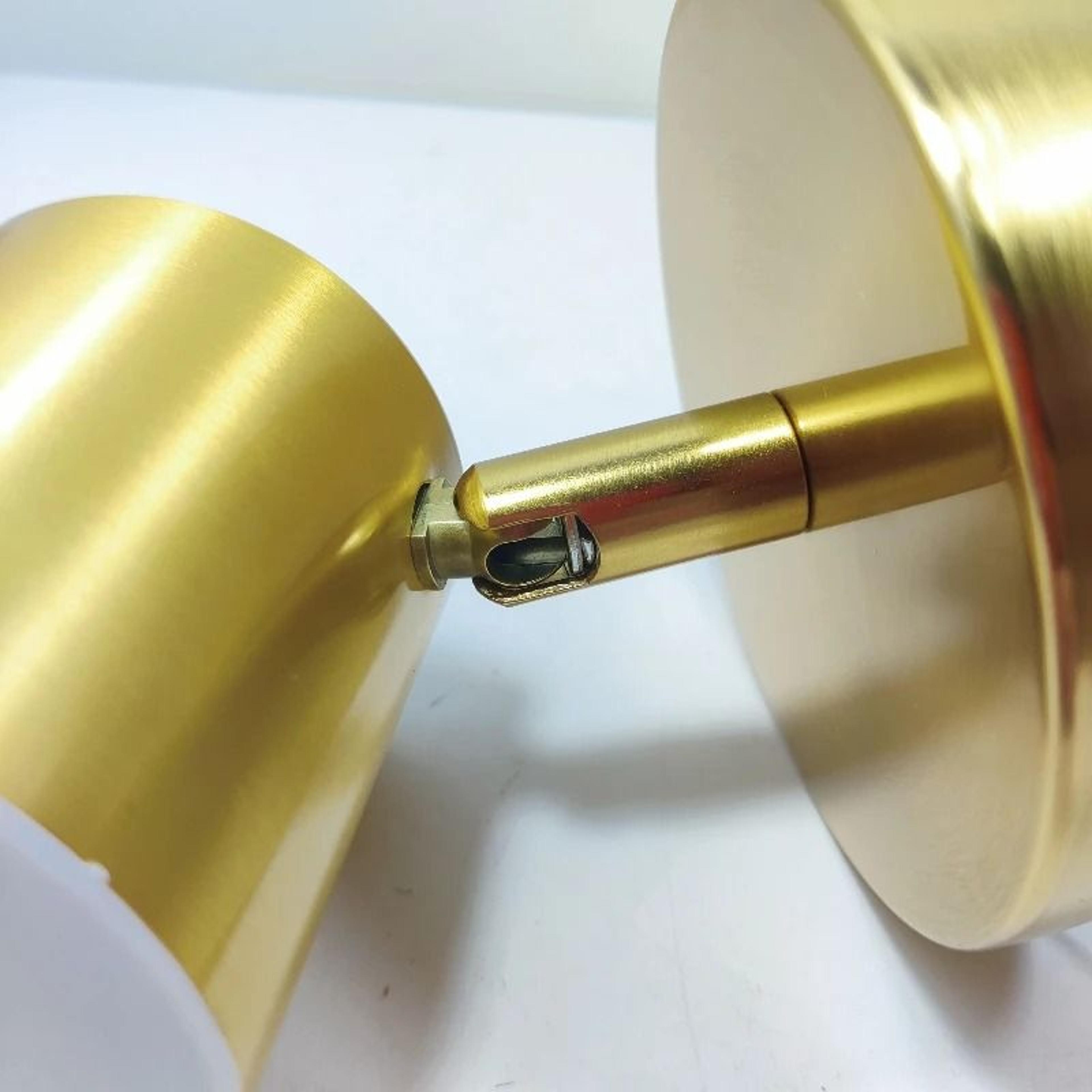 Nordic Rotating Gold Wall Lamp Modern Mirror Accent Light 6