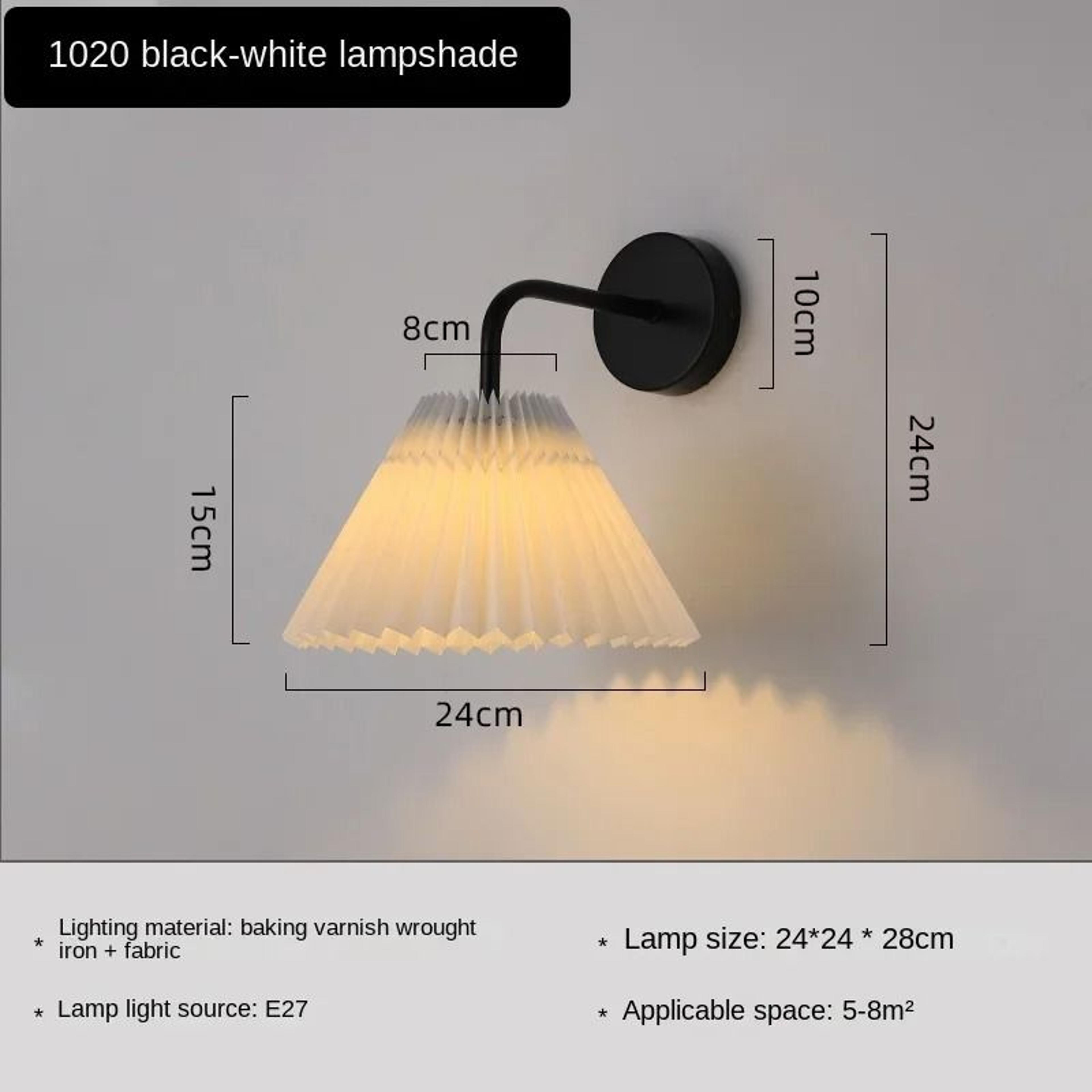 Modern Fabric Wall Lamp Minimalist LED Wall Sconce 1
