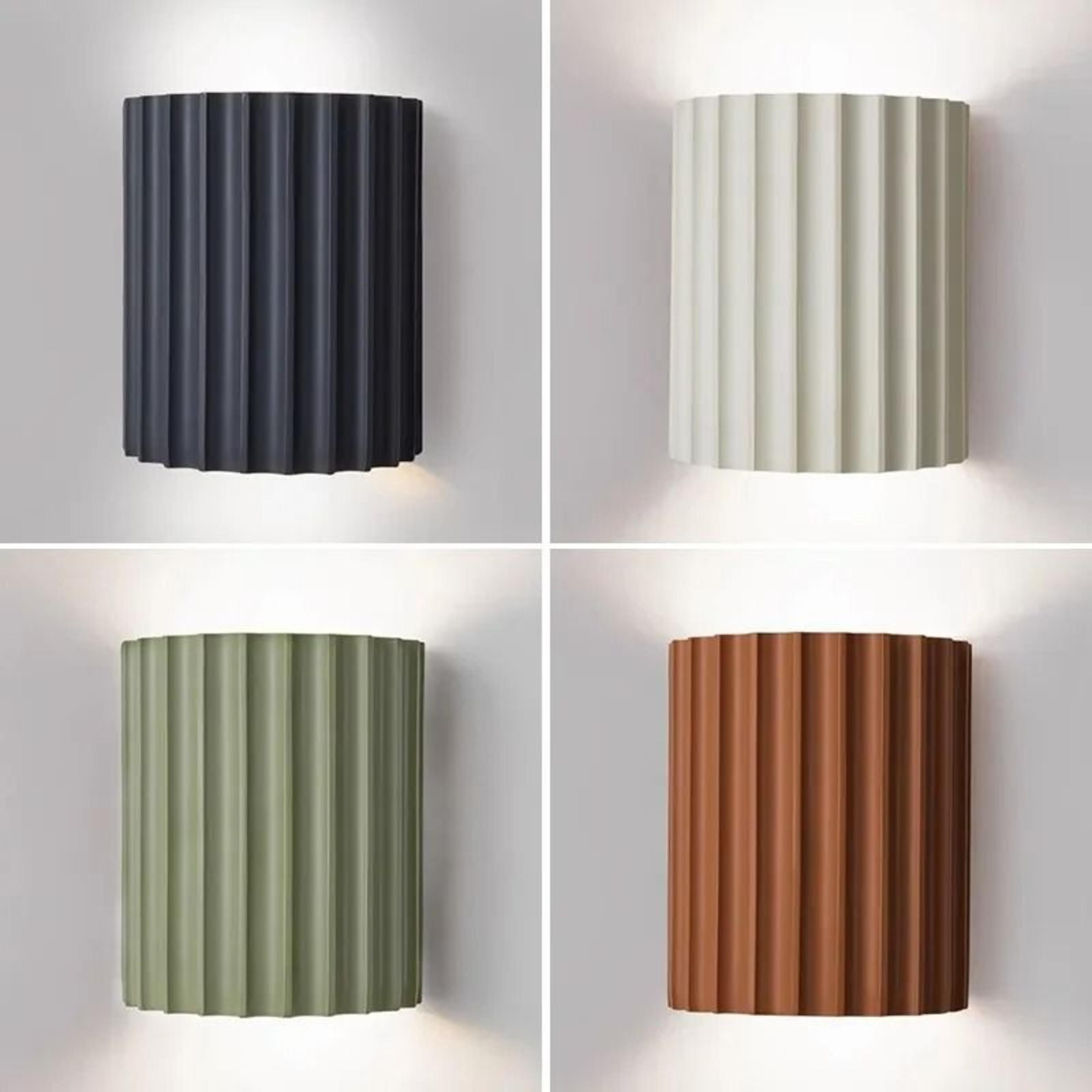 modern macaron led wall lamp nordic minimalist decorative sconce