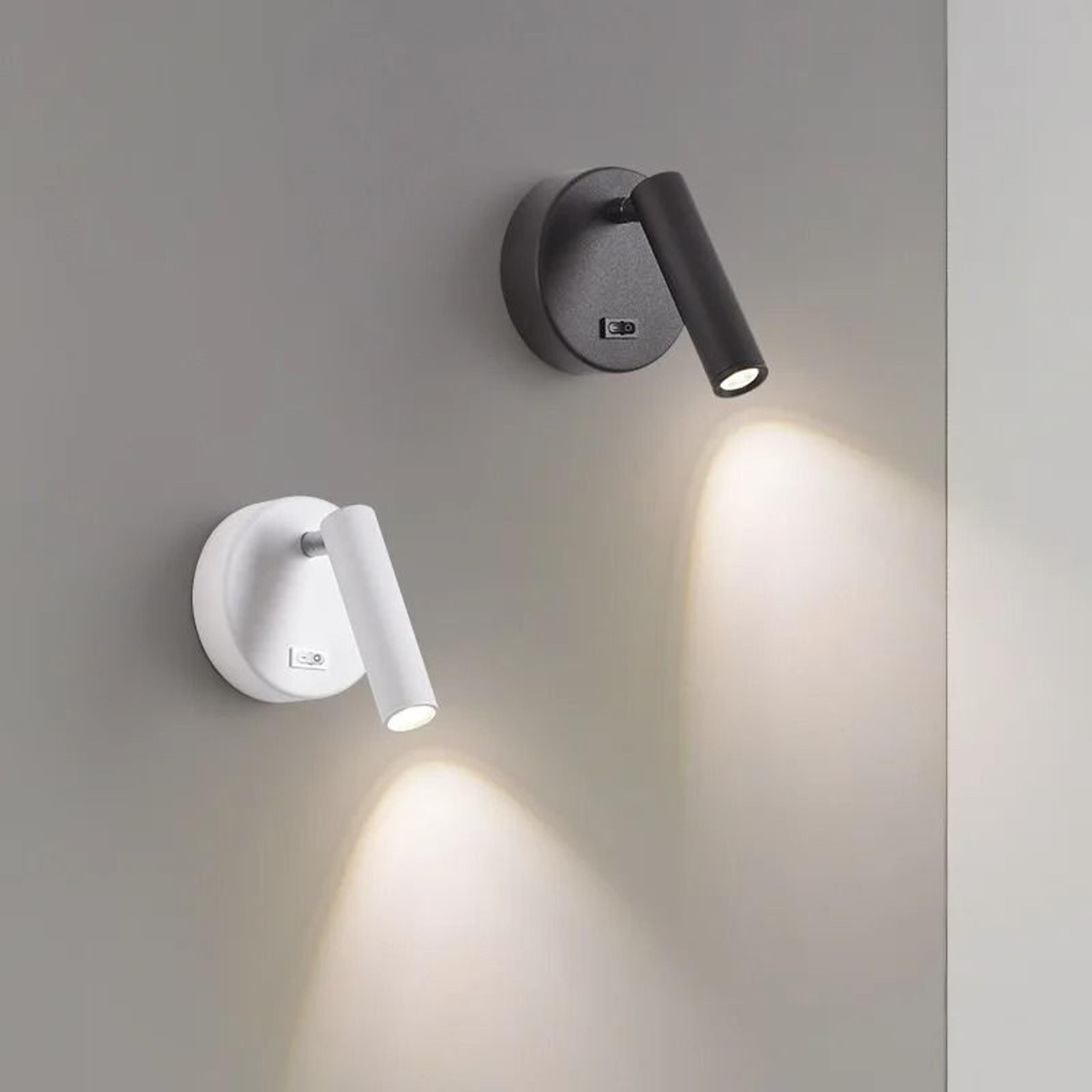 Modern LED Bedside Reading Light With Switch Adjustable Wall Spotlight 8