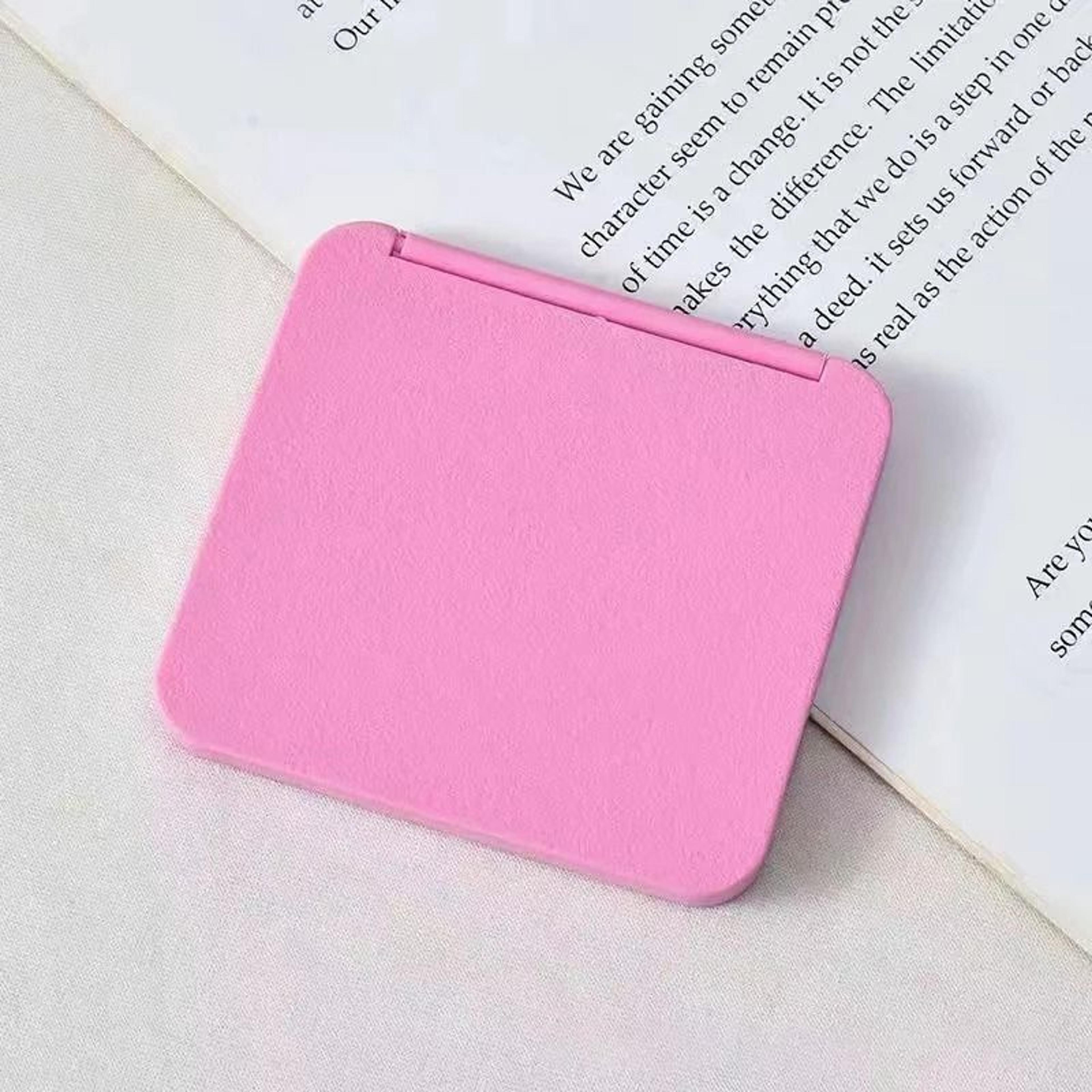 Cute Double Sided Pocket Mirror Square Folding Makeup Compact 14