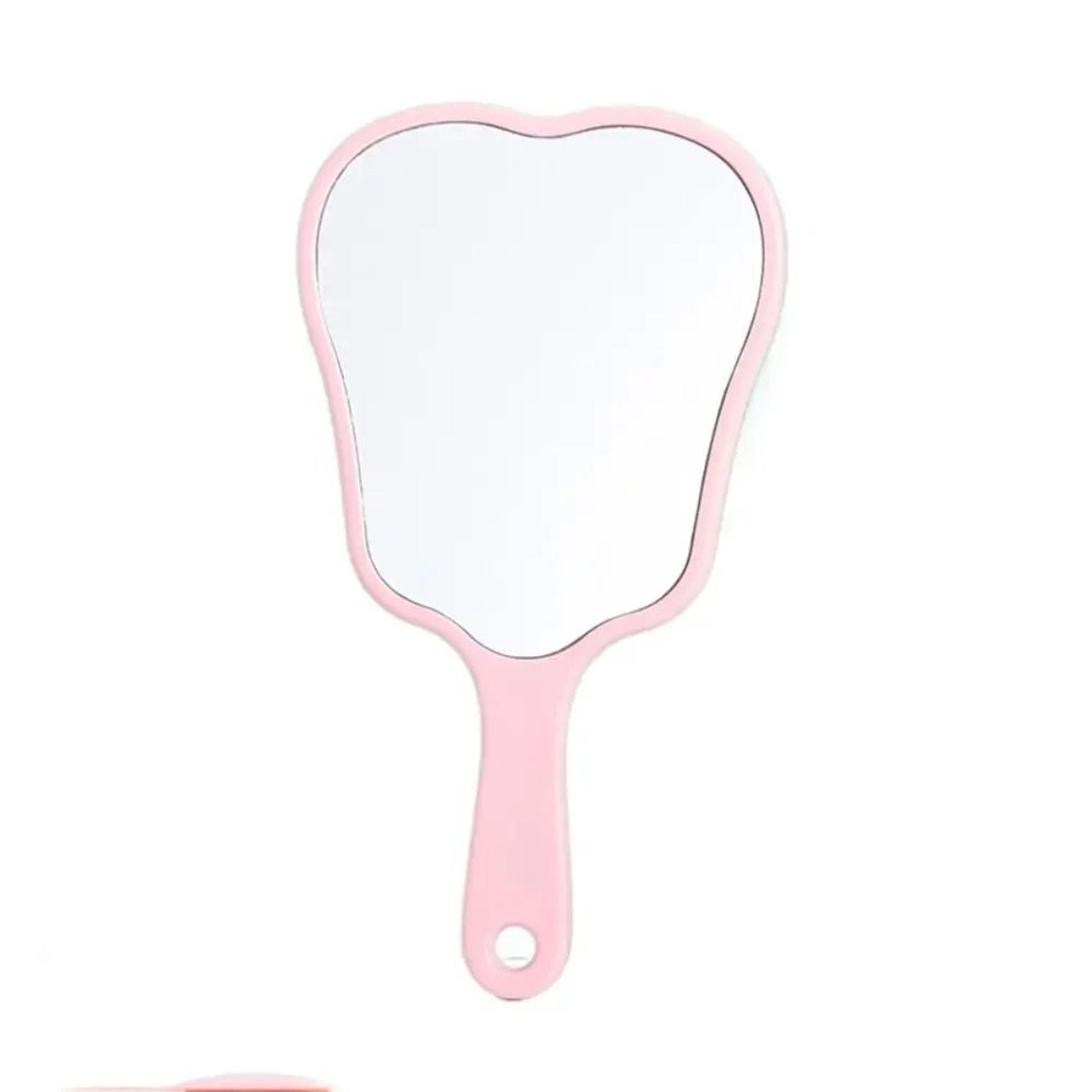 ToothGlow Portable Tooth Shaped Mirror Handheld Makeup Mirror 3