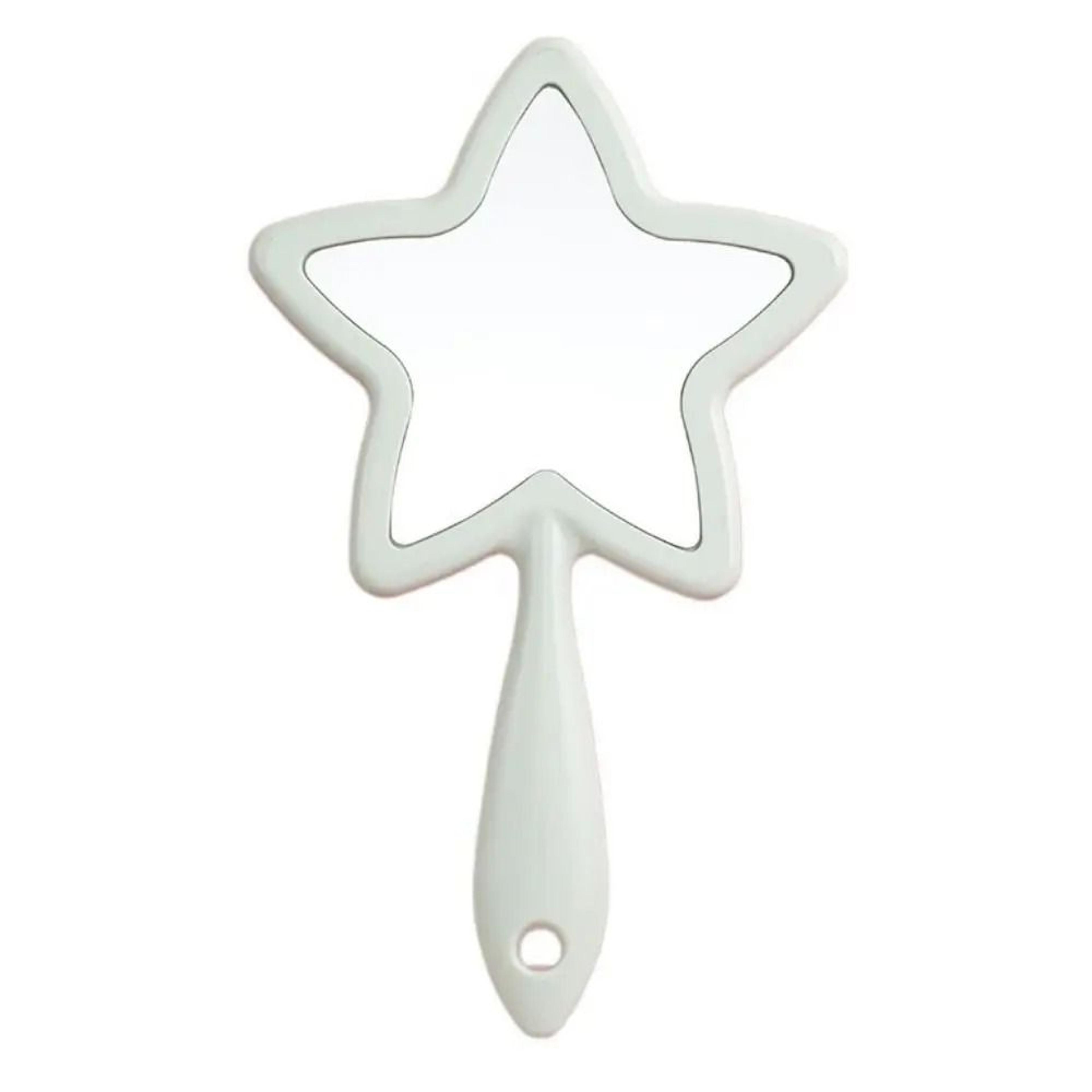Cute Five Point Star Handheld Mirror Hanging Makeup Beauty Vanity Mirror 4
