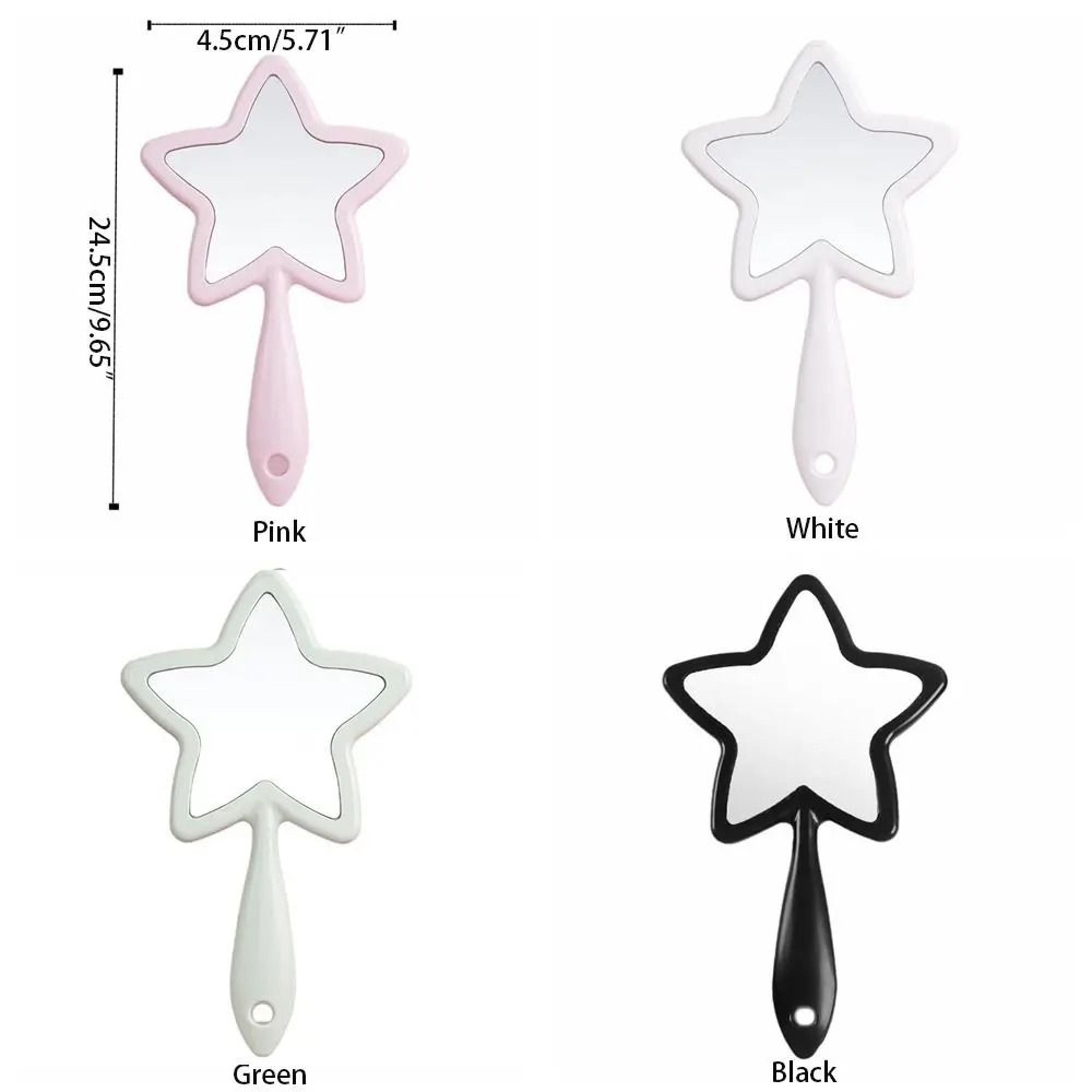 Cute Five Point Star Handheld Mirror Hanging Makeup Beauty Vanity Mirror 6