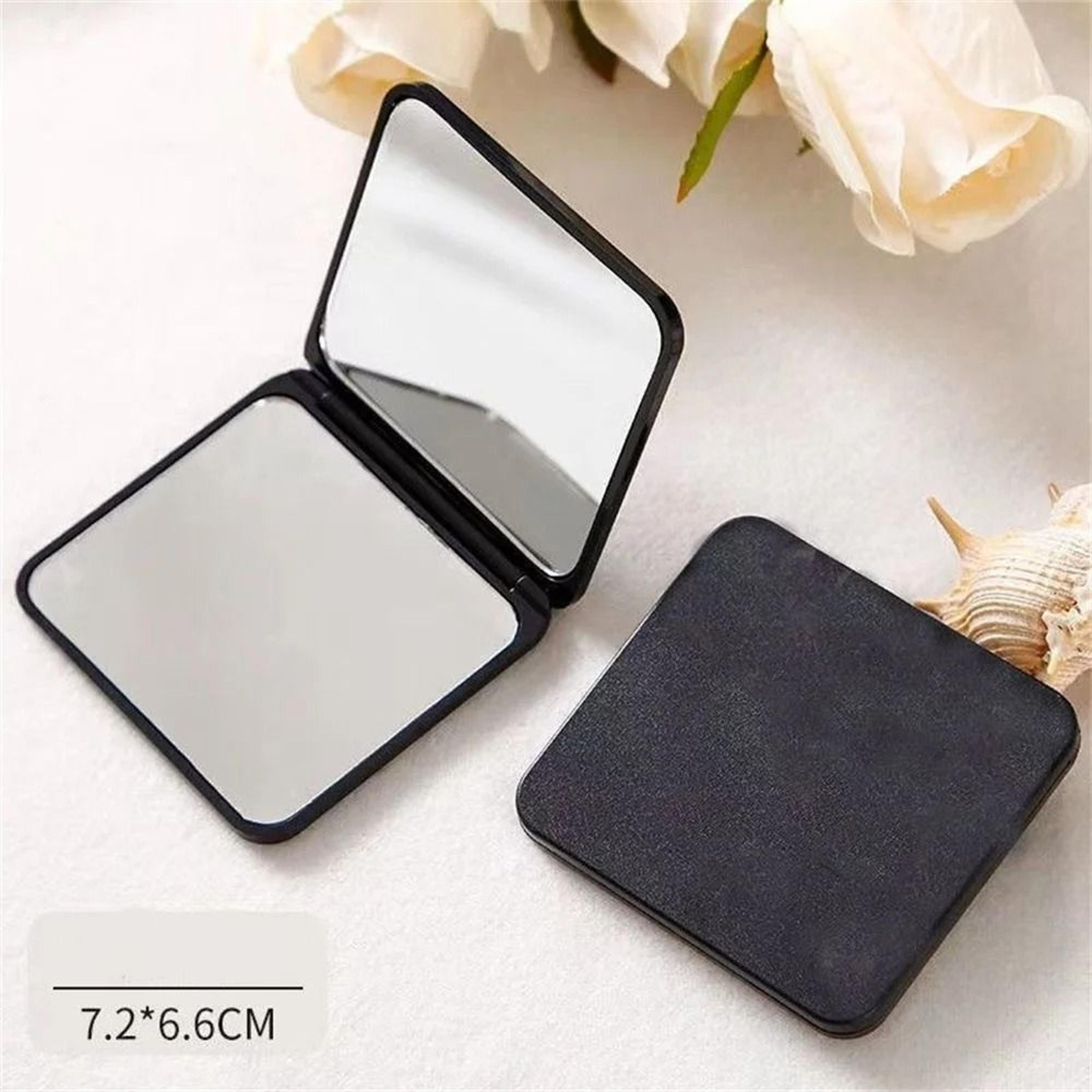 Compact Double Sided Pocket Mirror Foldable Square Travel Makeup Beauty Mirror 7