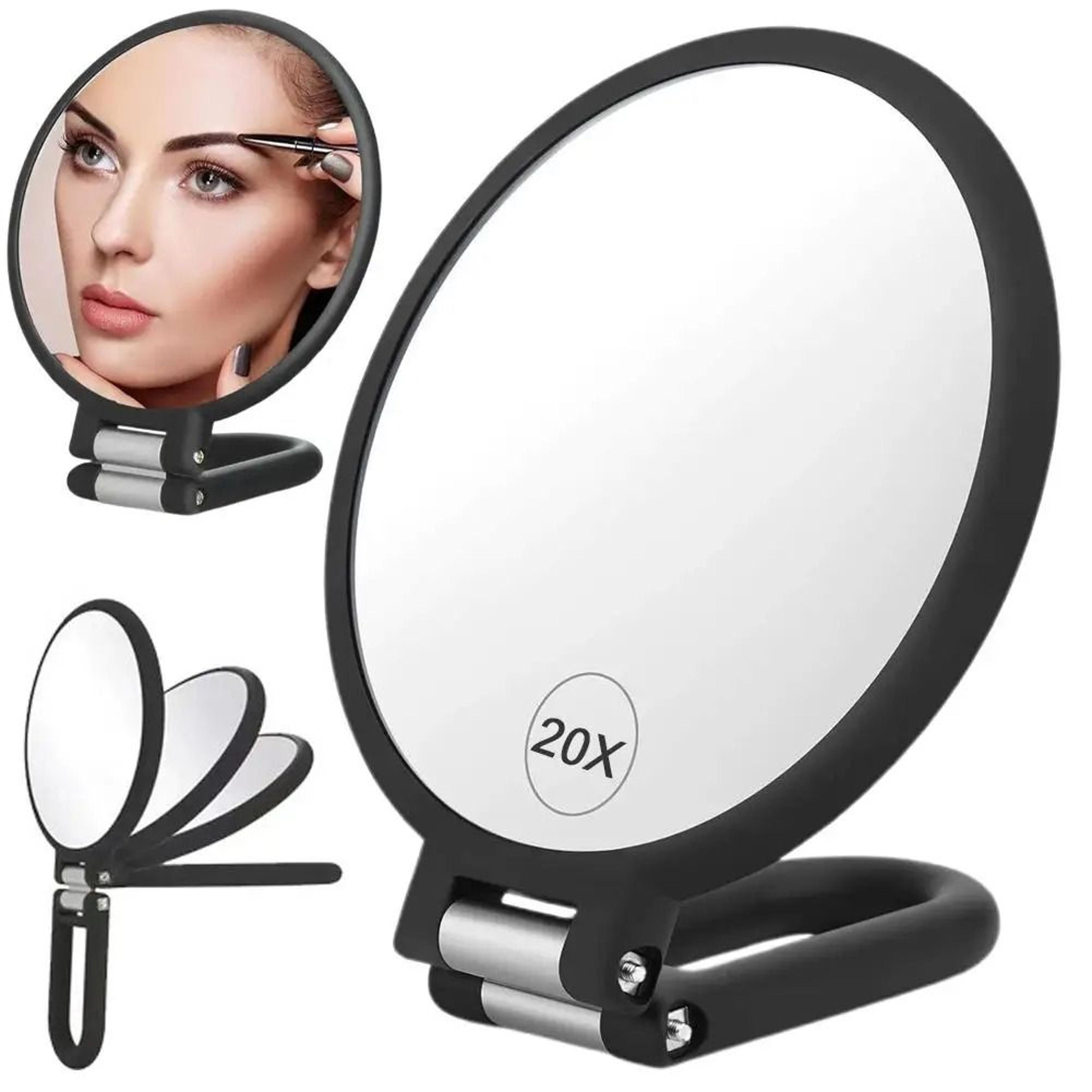 Precision Double Sided Magnifying Mirror 1X 15X 20X 30X Folding Vanity Mirror 5