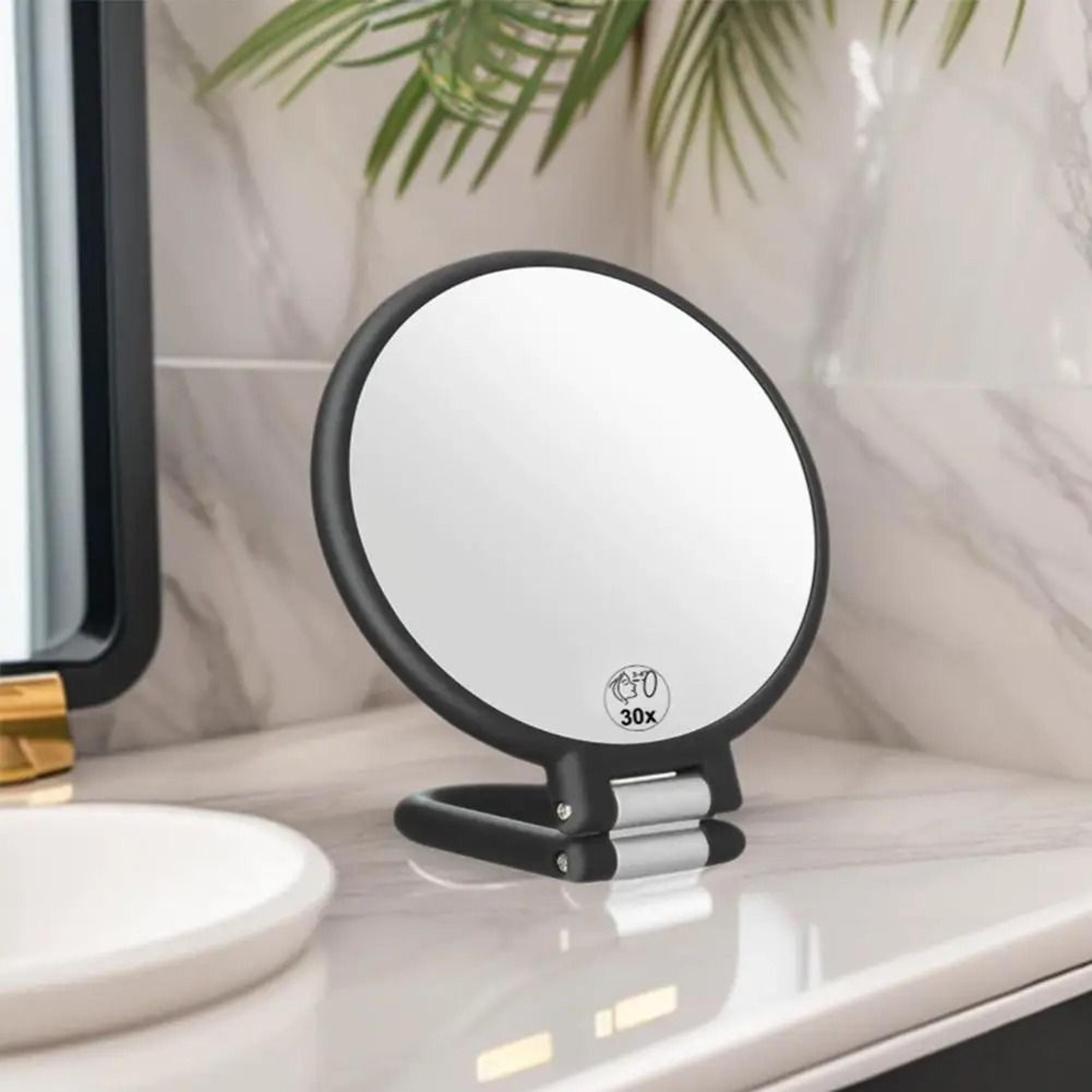 Precision Double Sided Magnifying Mirror 1X 15X 20X 30X Folding Vanity Mirror 6