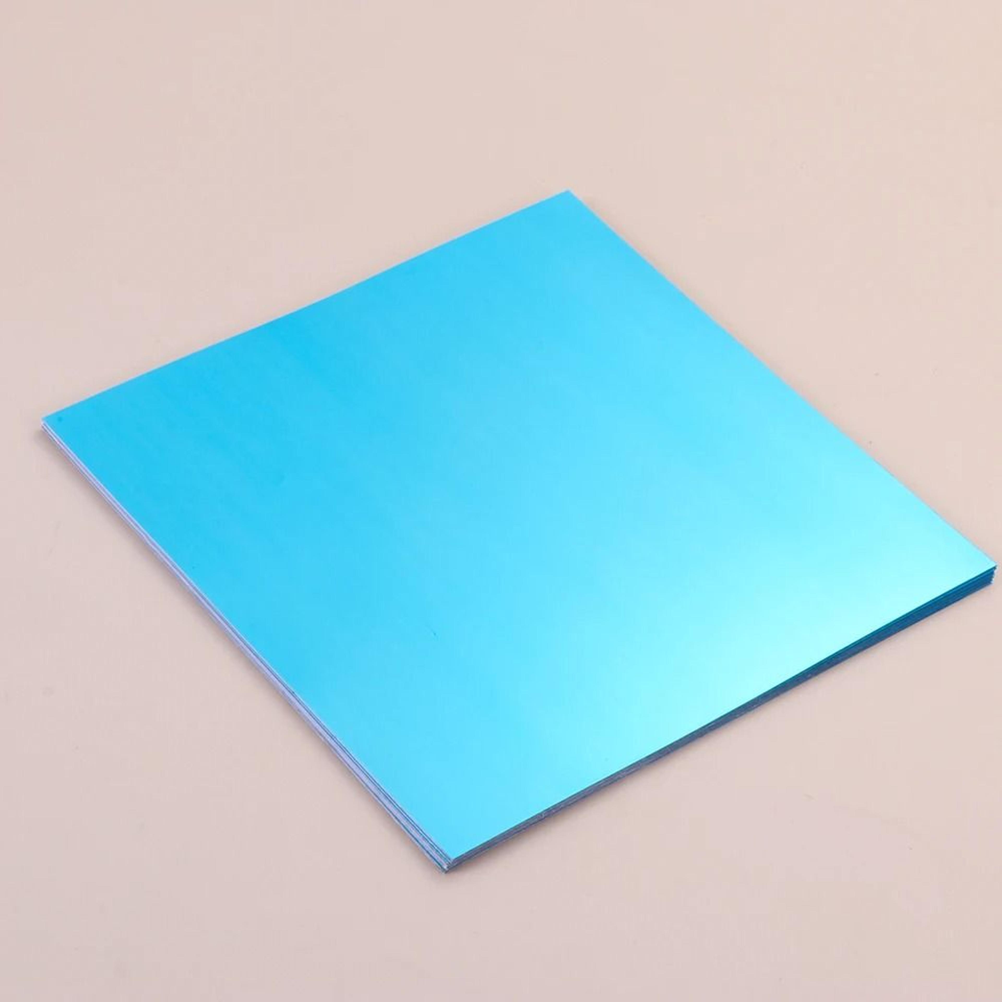 Flexible Self Adhesive PET Mirror Sticker 15cm Square Bathroom Wall Mirror 3