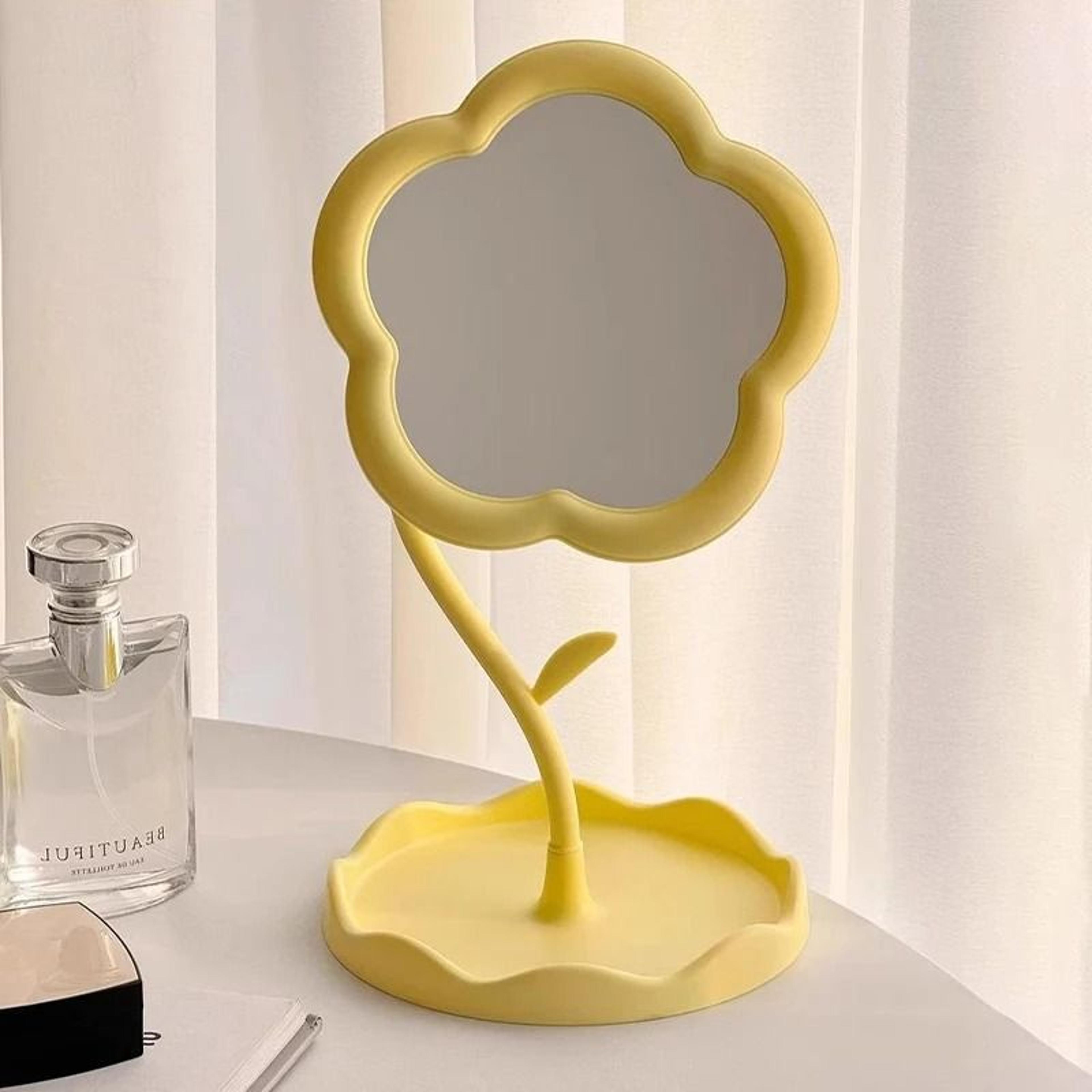 Sunflower Makeup Mirror Decorative Desktop Vanity Mirror For Bedroom Decor 1