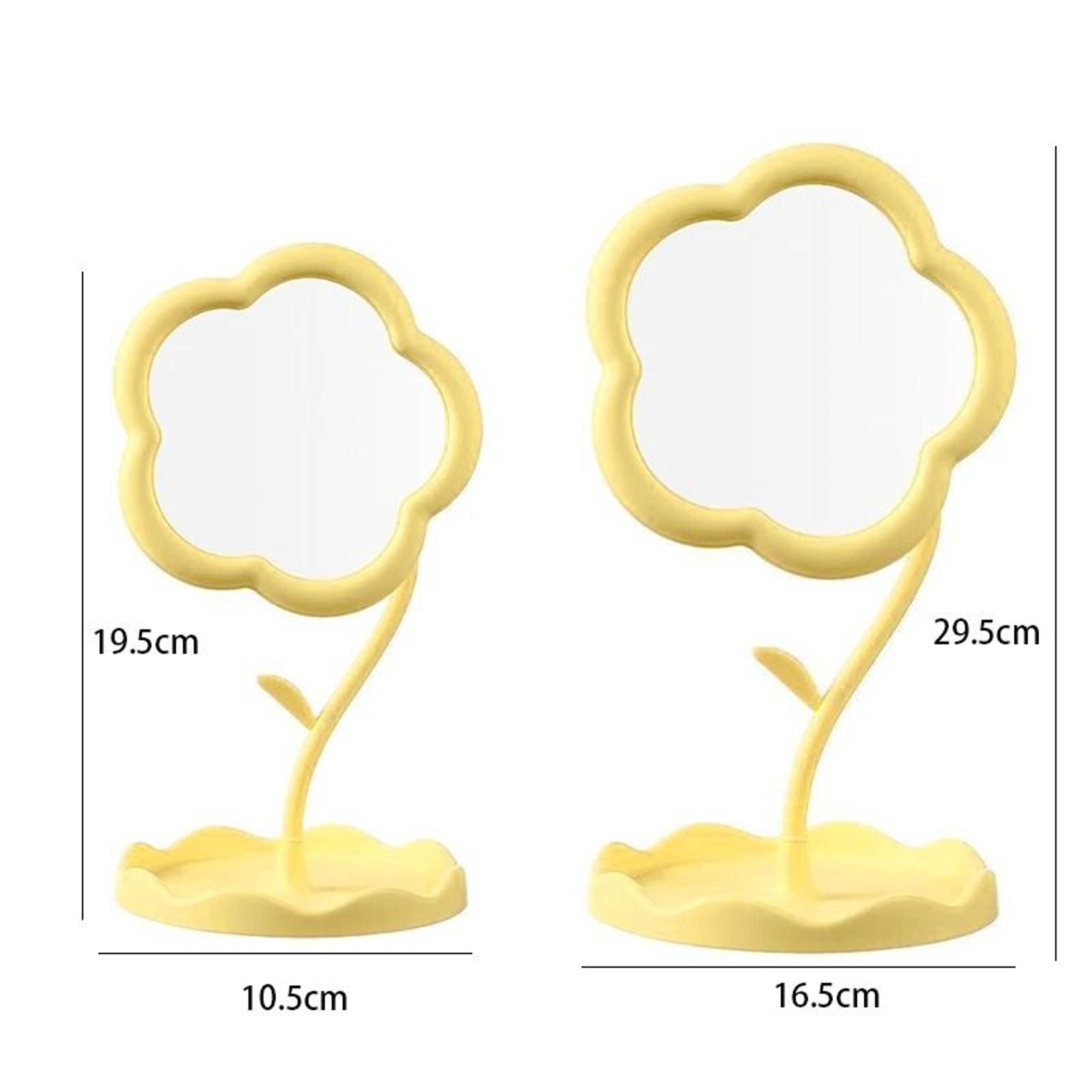 Sunflower Makeup Mirror Decorative Desktop Vanity Mirror For Bedroom Decor 7