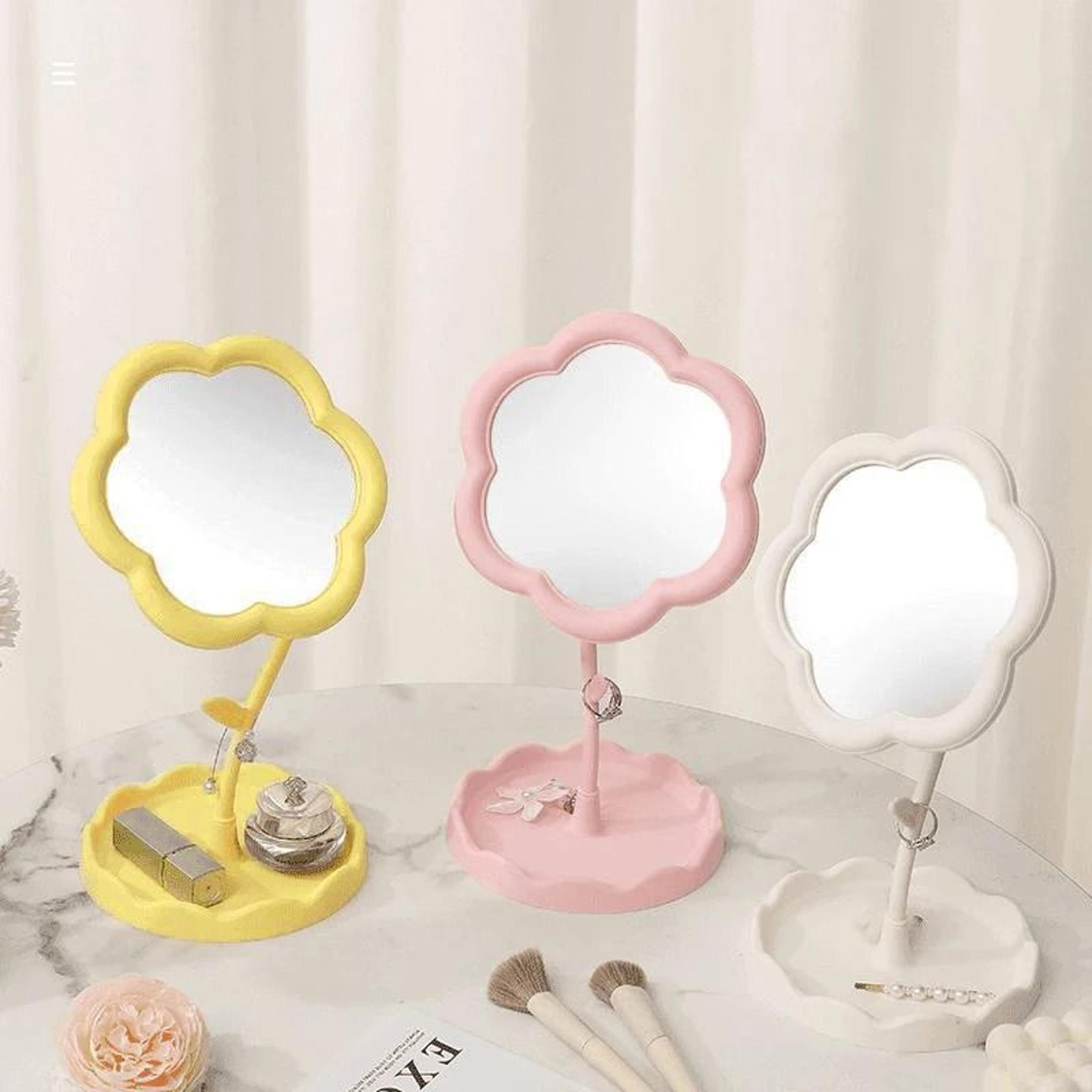 sunflower makeup mirror decorative desktop vanity mirror for bedroom decor