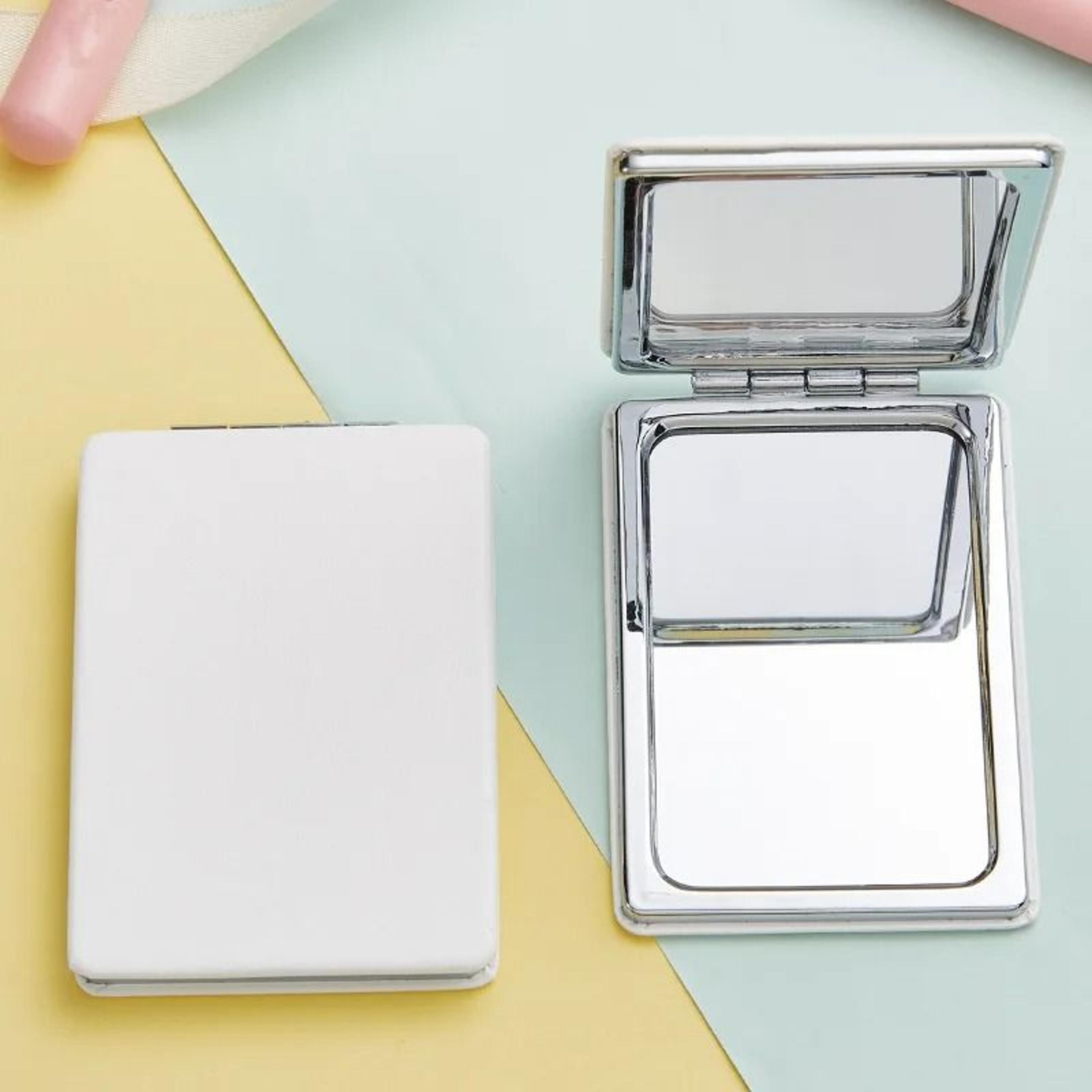 Mini Folding Pocket Mirror Portable Compact Travel Makeup Mirror 2