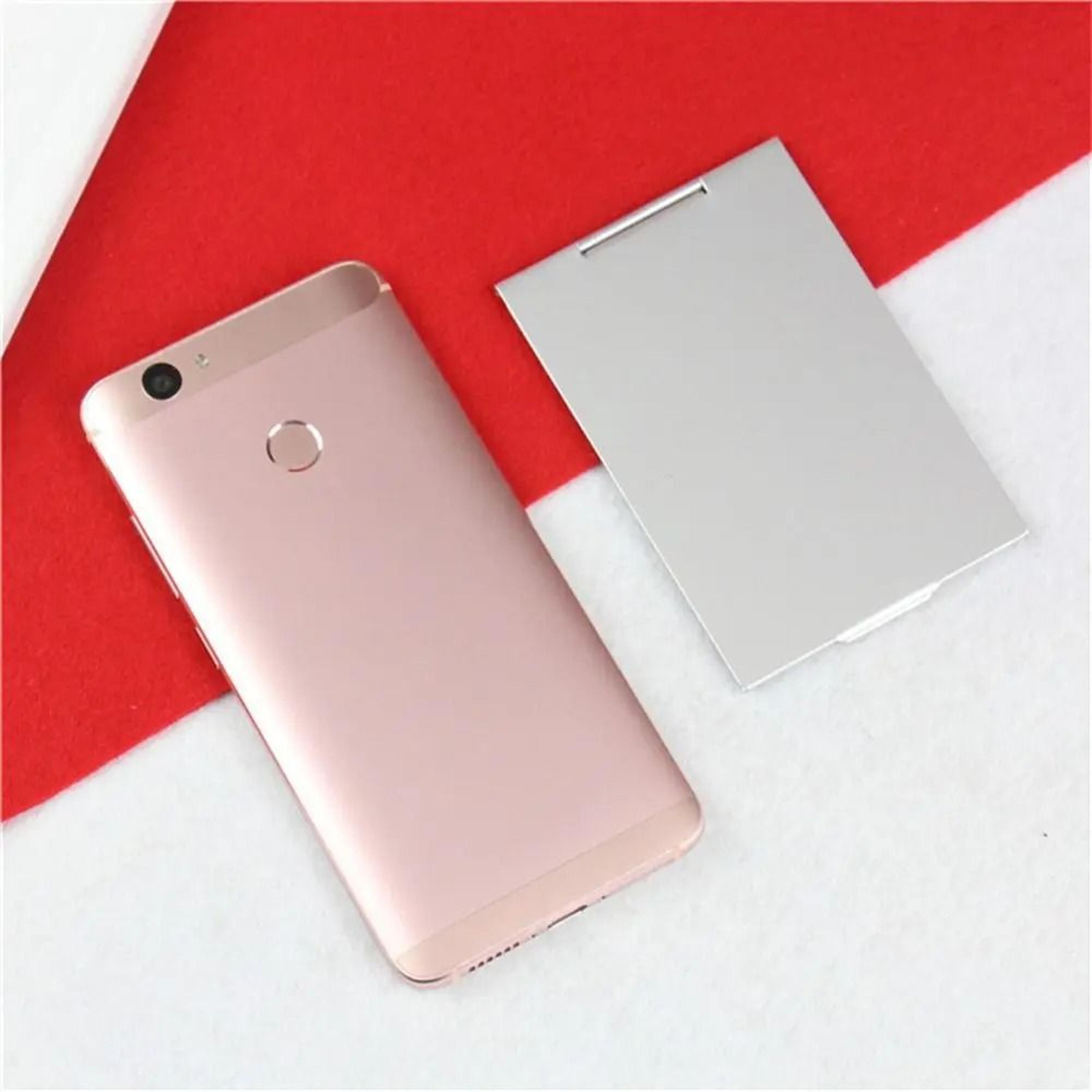 Aluminum Folding Pocket Mirror Portable Compact Travel Makeup Mirror 4