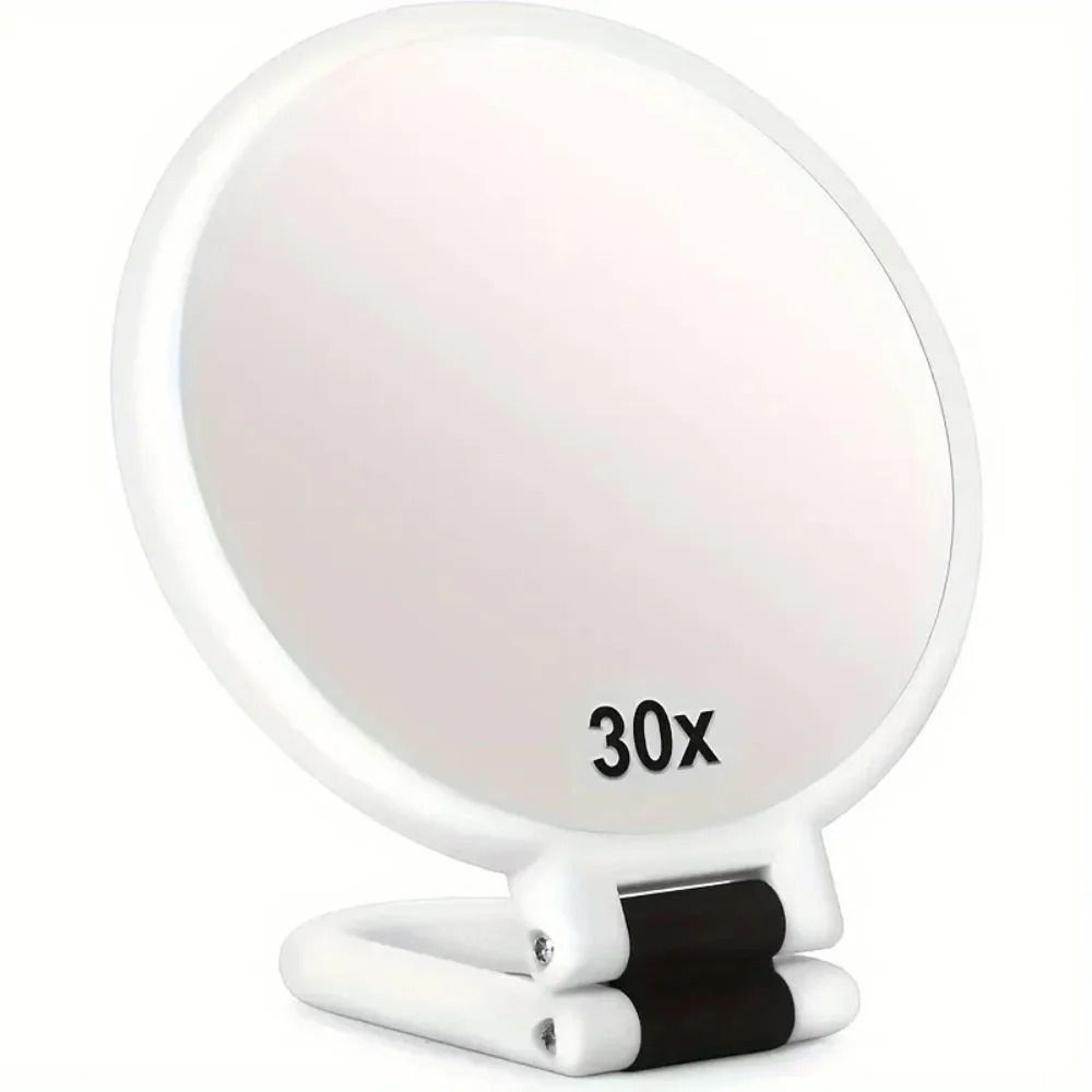 30X Magnifying Makeup Mirror Dual Sided 360 Adjustable Travel Mirror 1