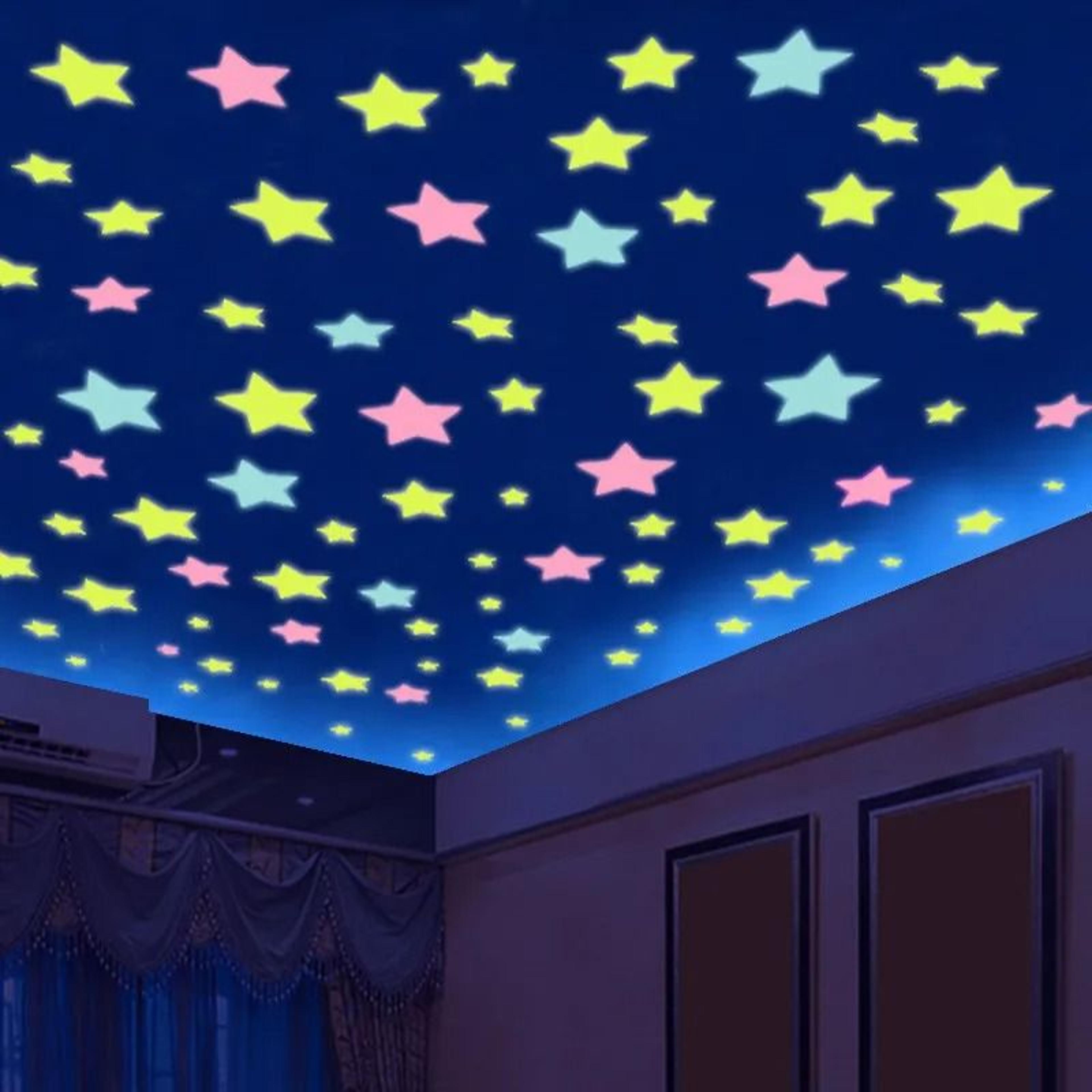 starglow glow in the dark star stickers luminous wall stickers kids room decor